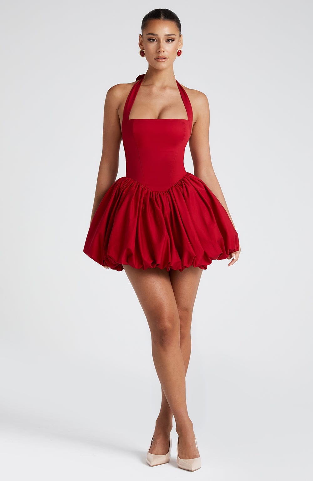 minilena Maricia Mini Dress Red
