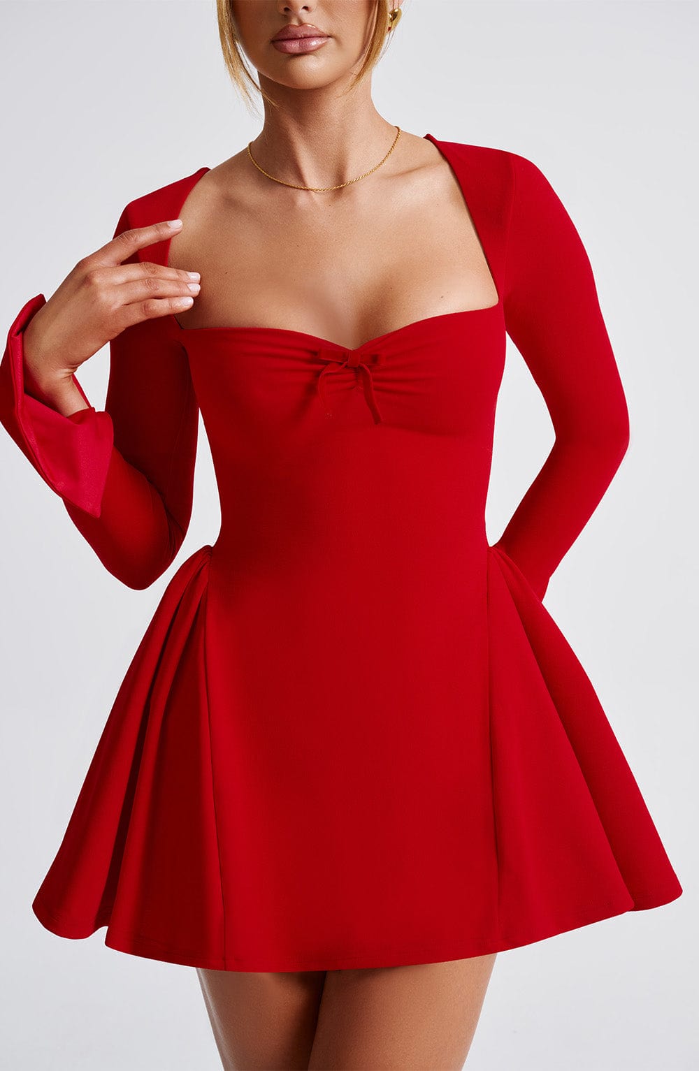 minilena Megan Mini Dress Red