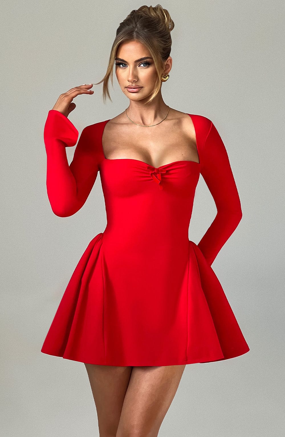minilena Megan Mini Dress Red