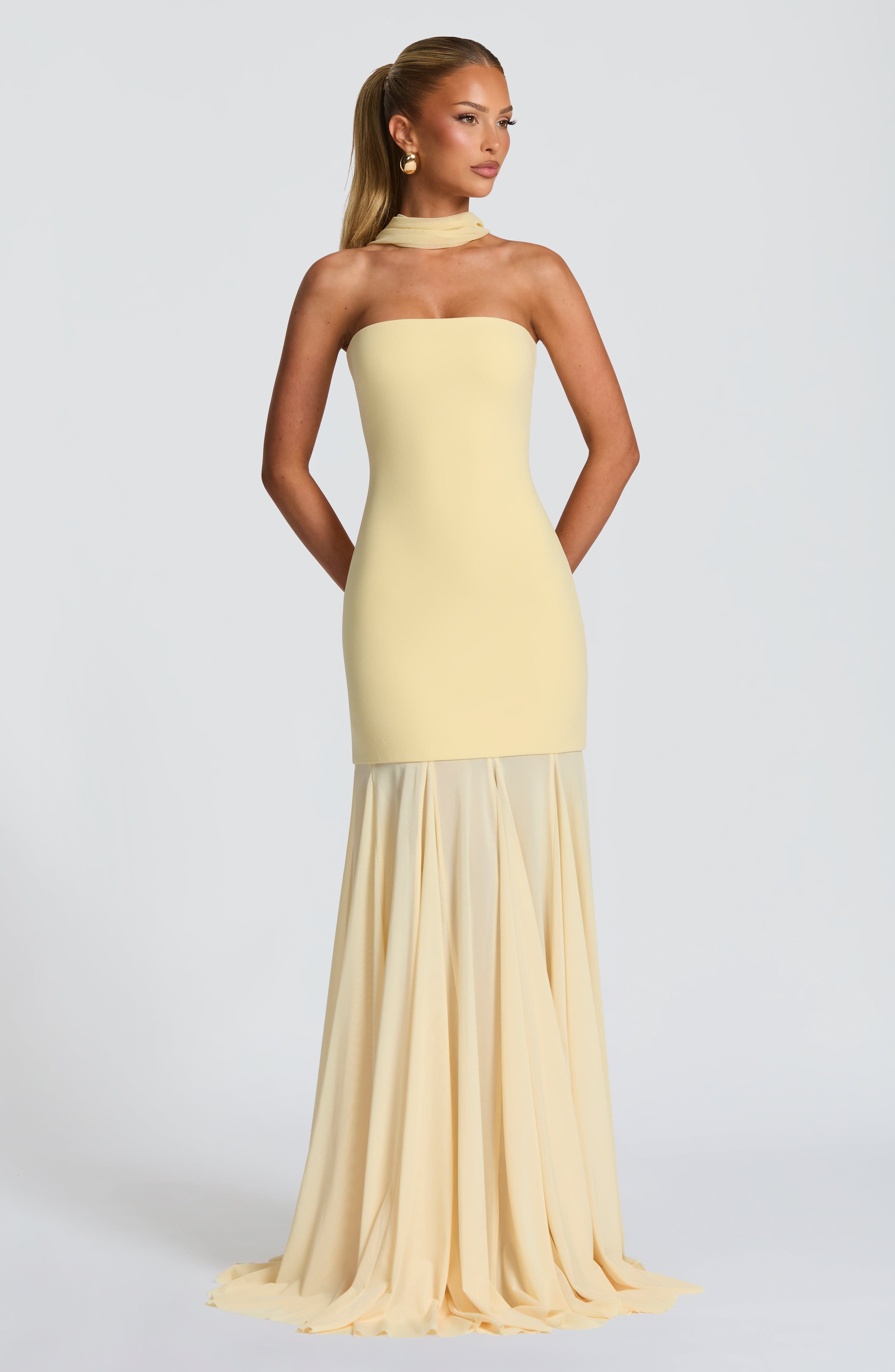 minilena Merritt Gown Lemon