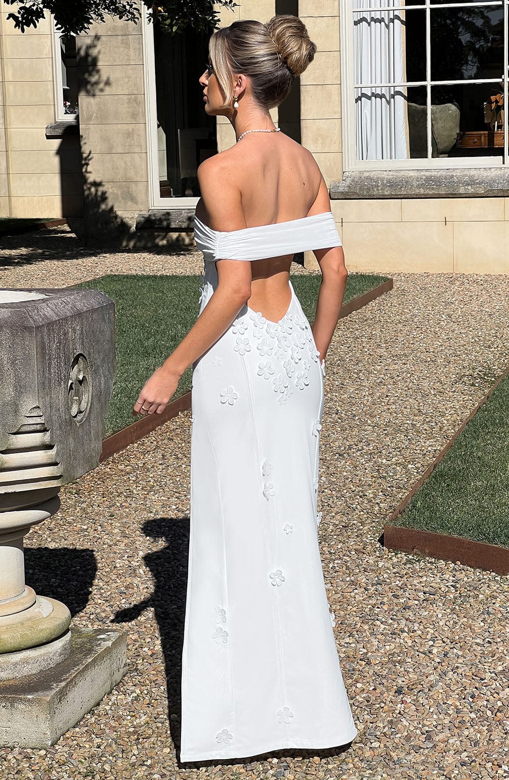 minilena Milani Maxi Dress Ivory