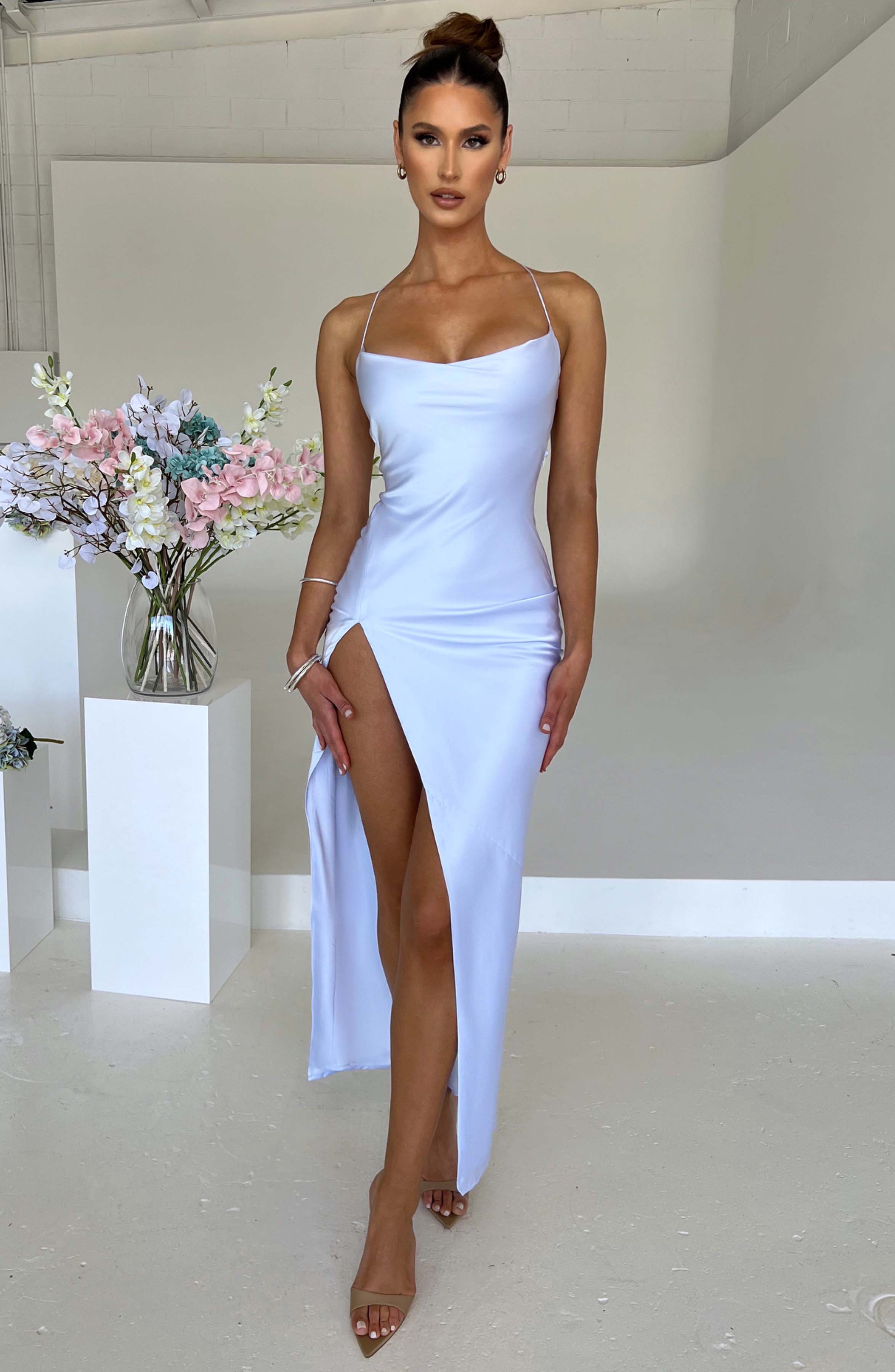minilena Misha Maxi Dress Baby Blue