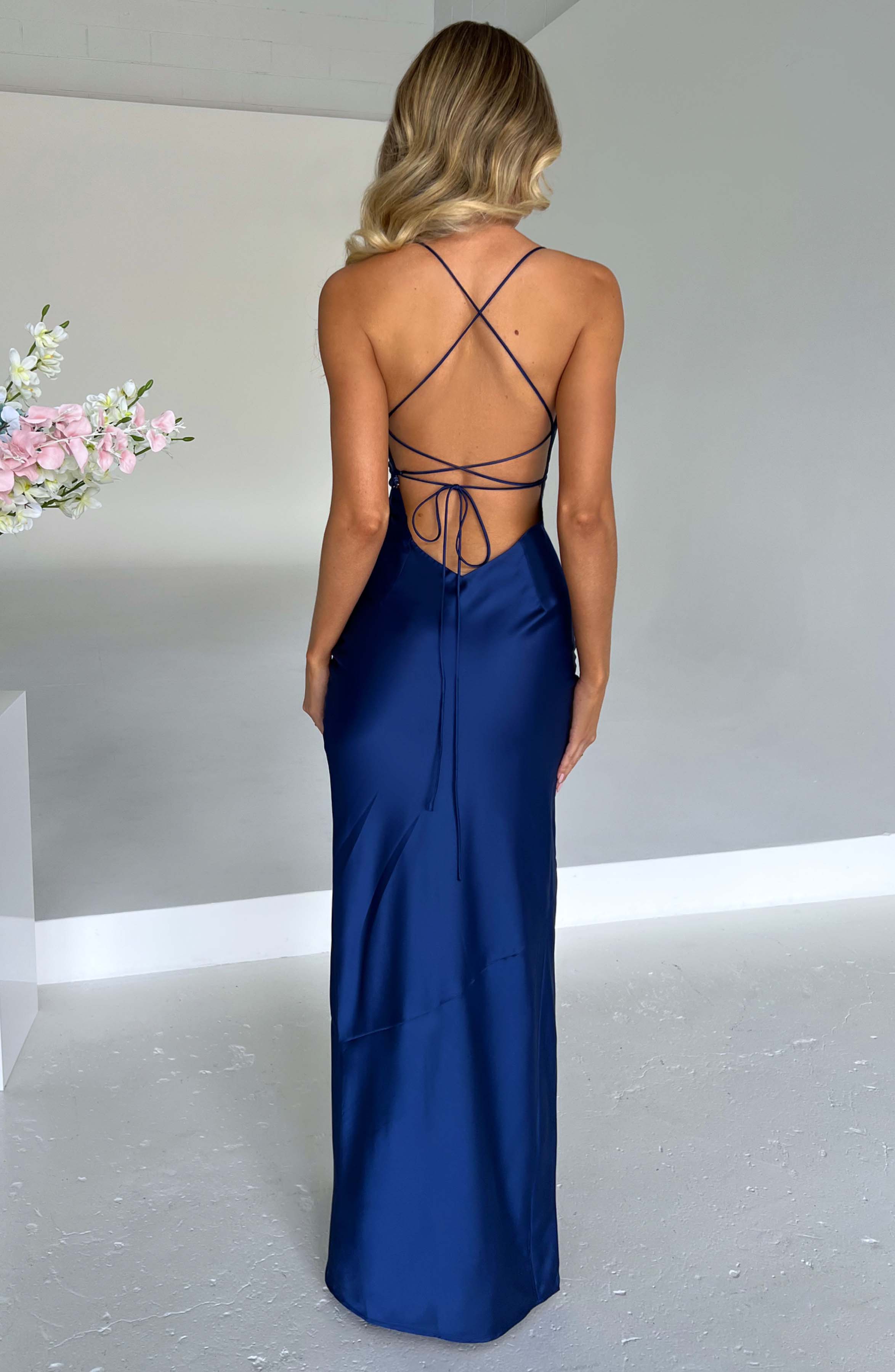 minilena Misha Maxi Dress Navy