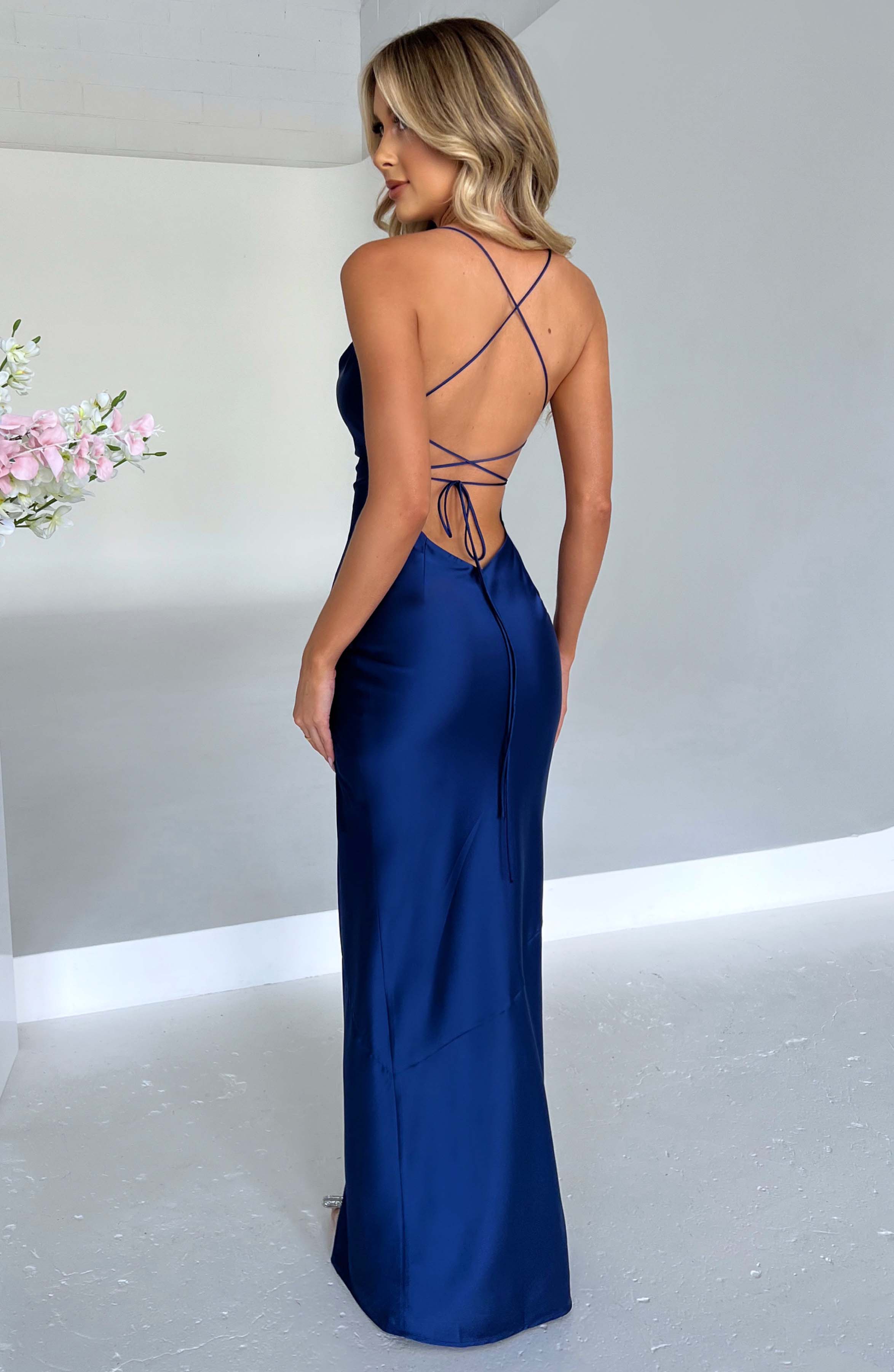 minilena Misha Maxi Dress Navy