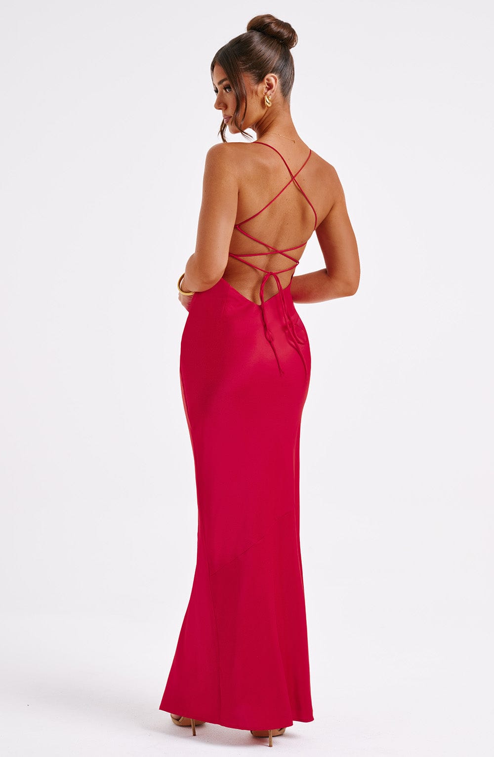 minilena Misha Maxi Dress Red