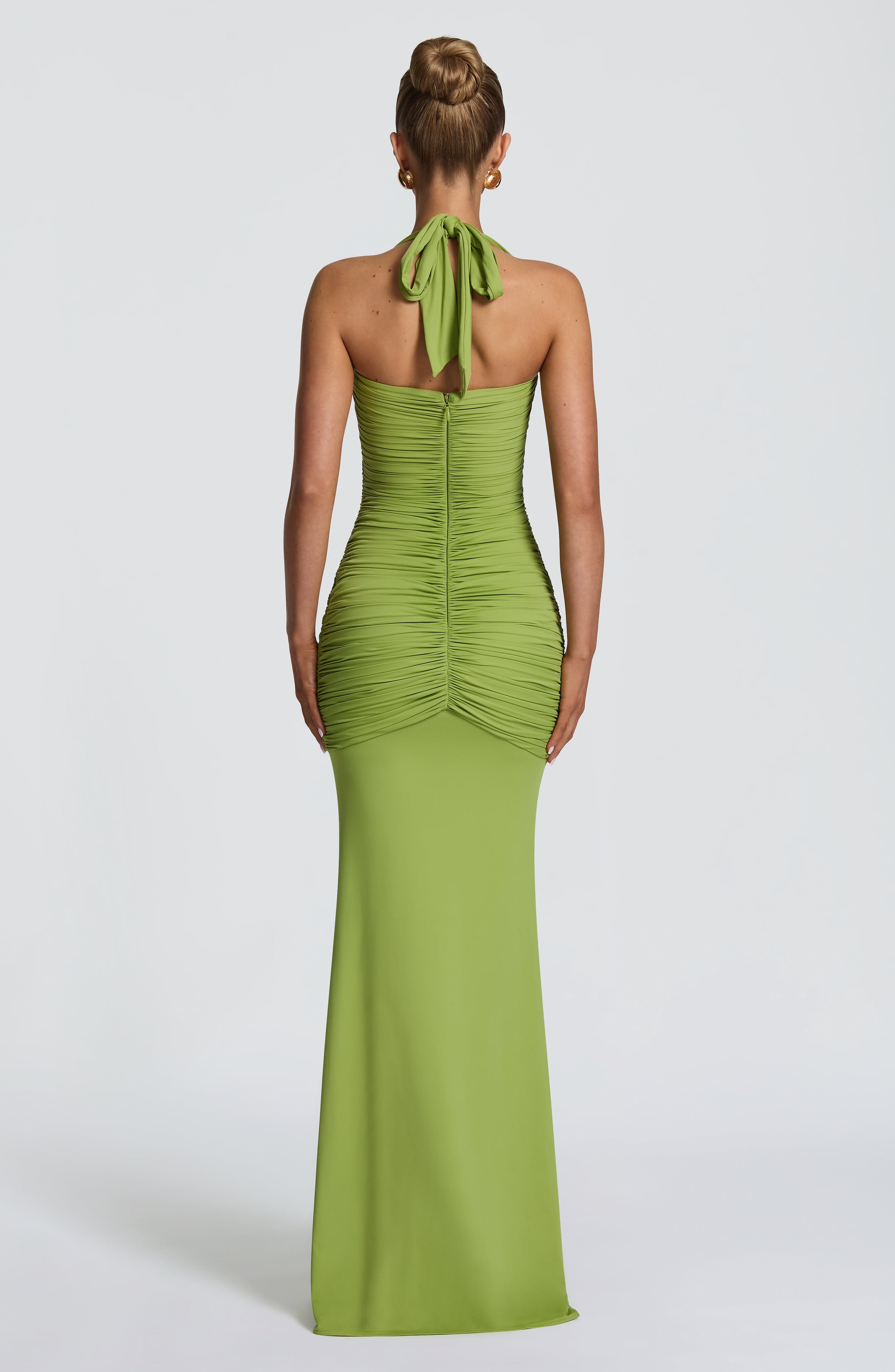 minilena Morrigan Maxi Dress Olive