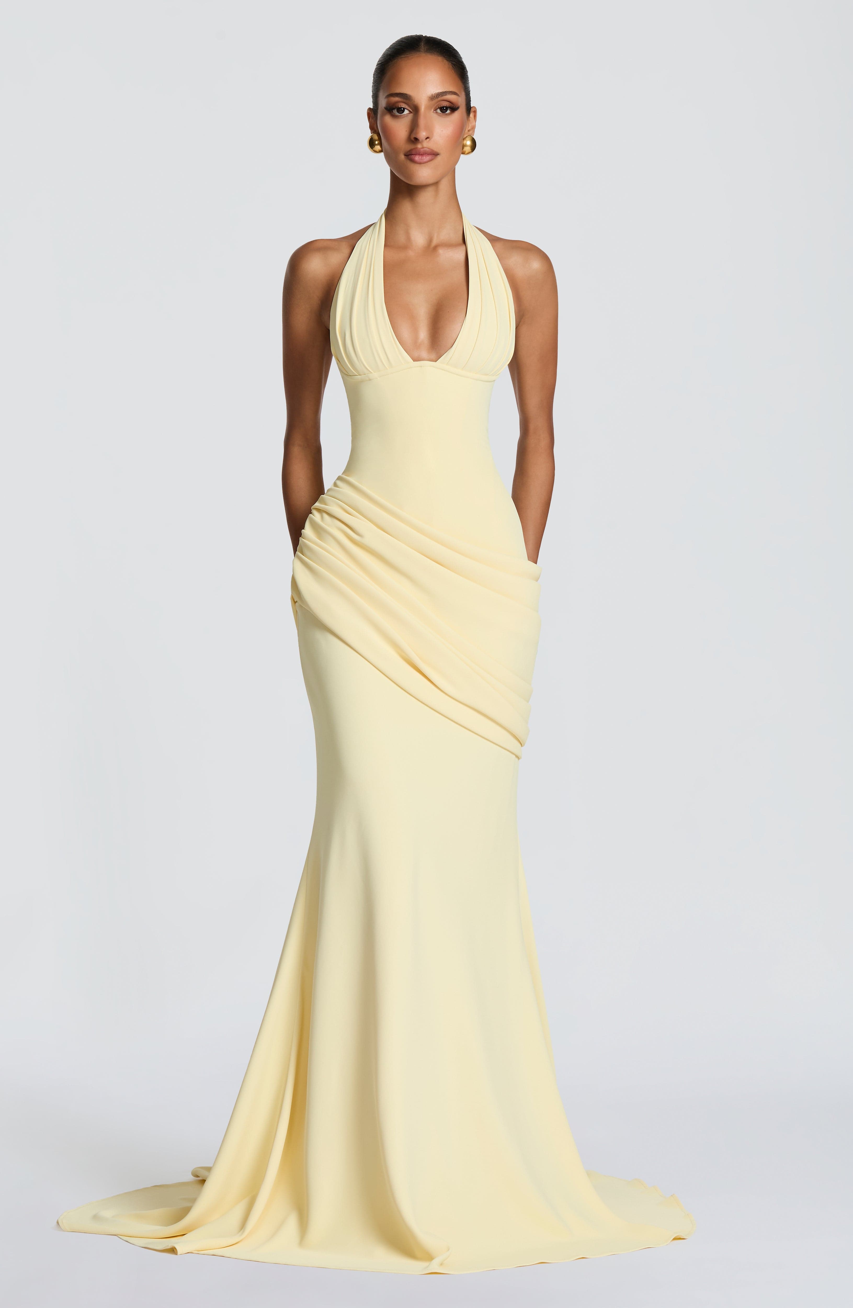 minilena Nehemia Gown Lemon