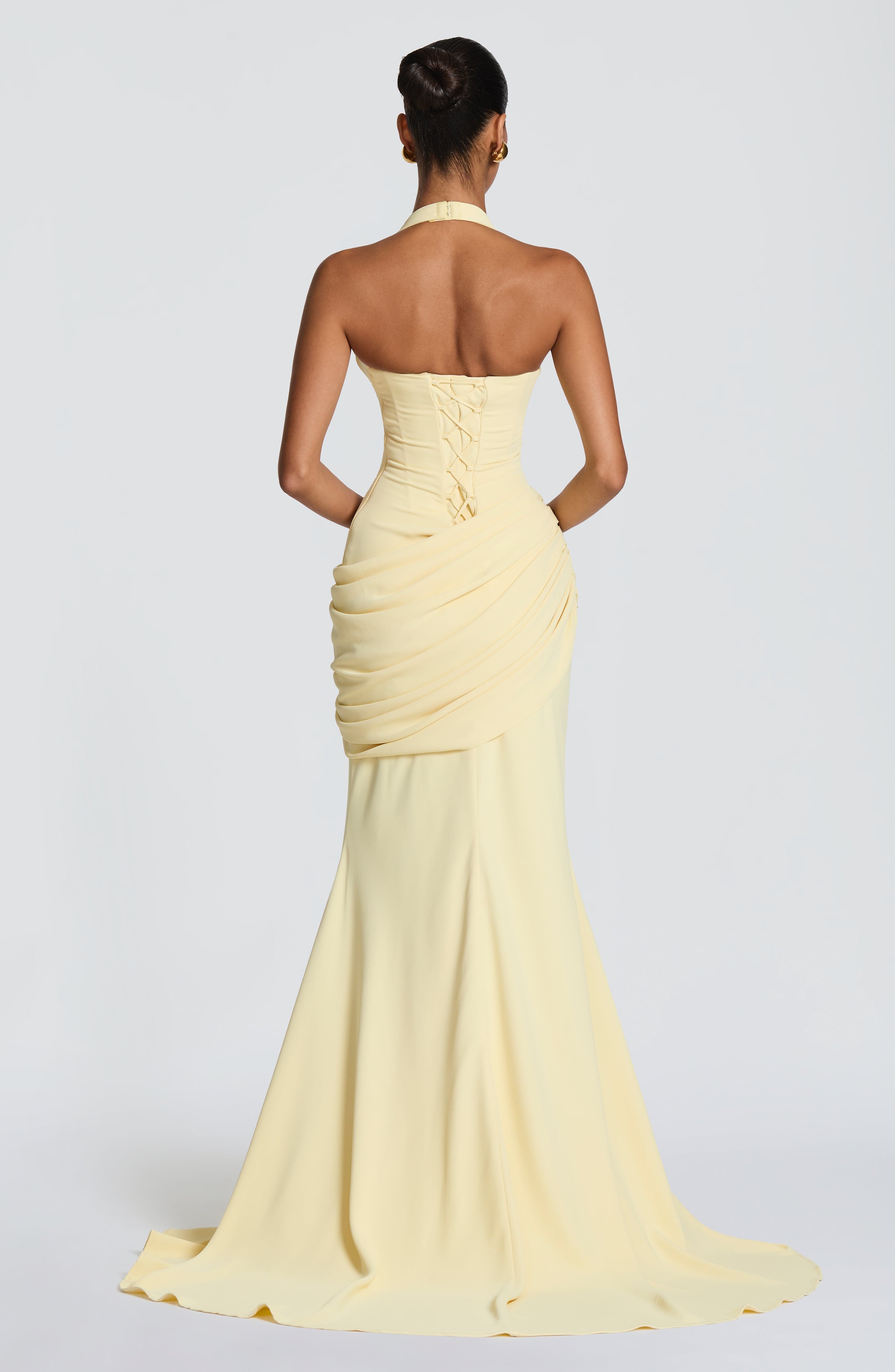 minilena Nehemia Gown Lemon