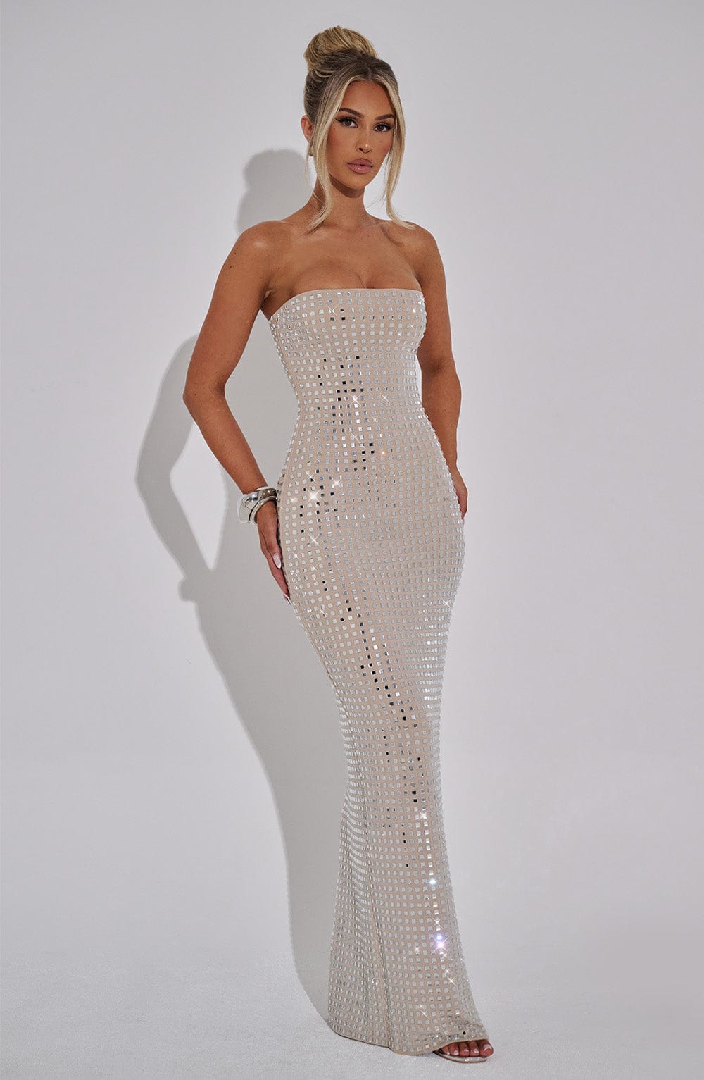 minilena Neriah Maxi Dress Nude