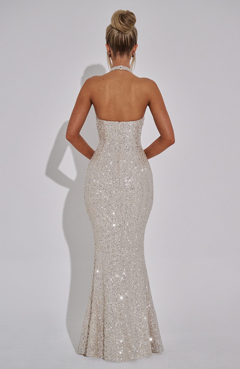 minilena Odette Maxi Dress Champagne