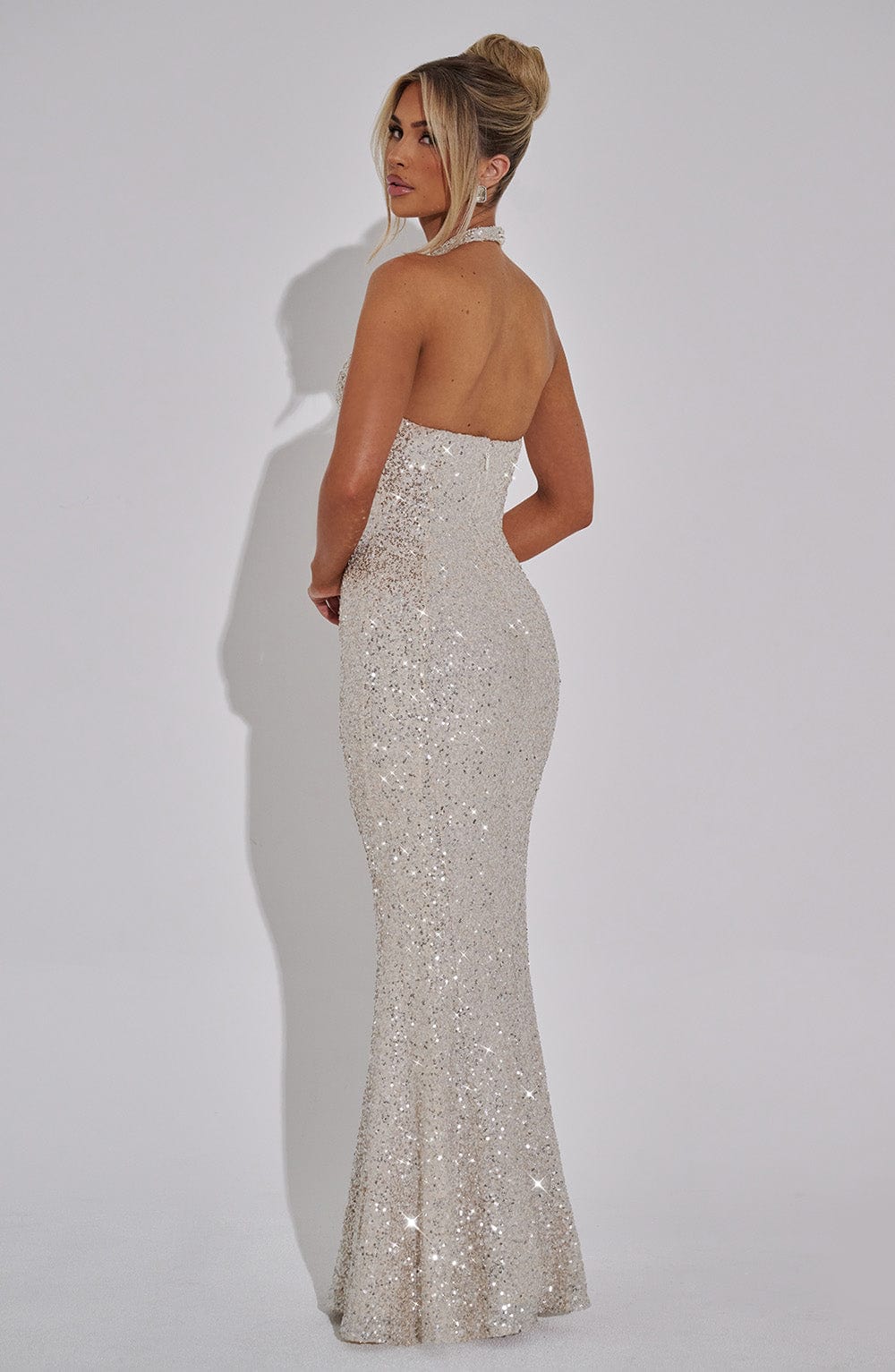 minilena Odette Maxi Dress Champagne