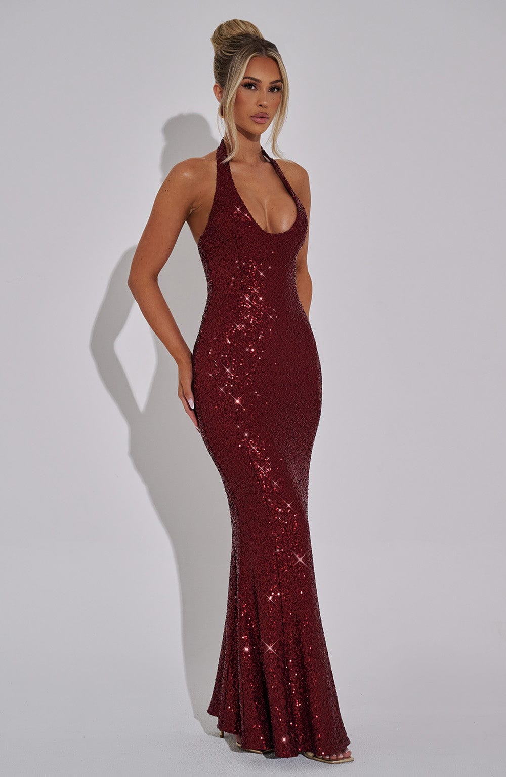 minilena Odette Maxi Dress Wine