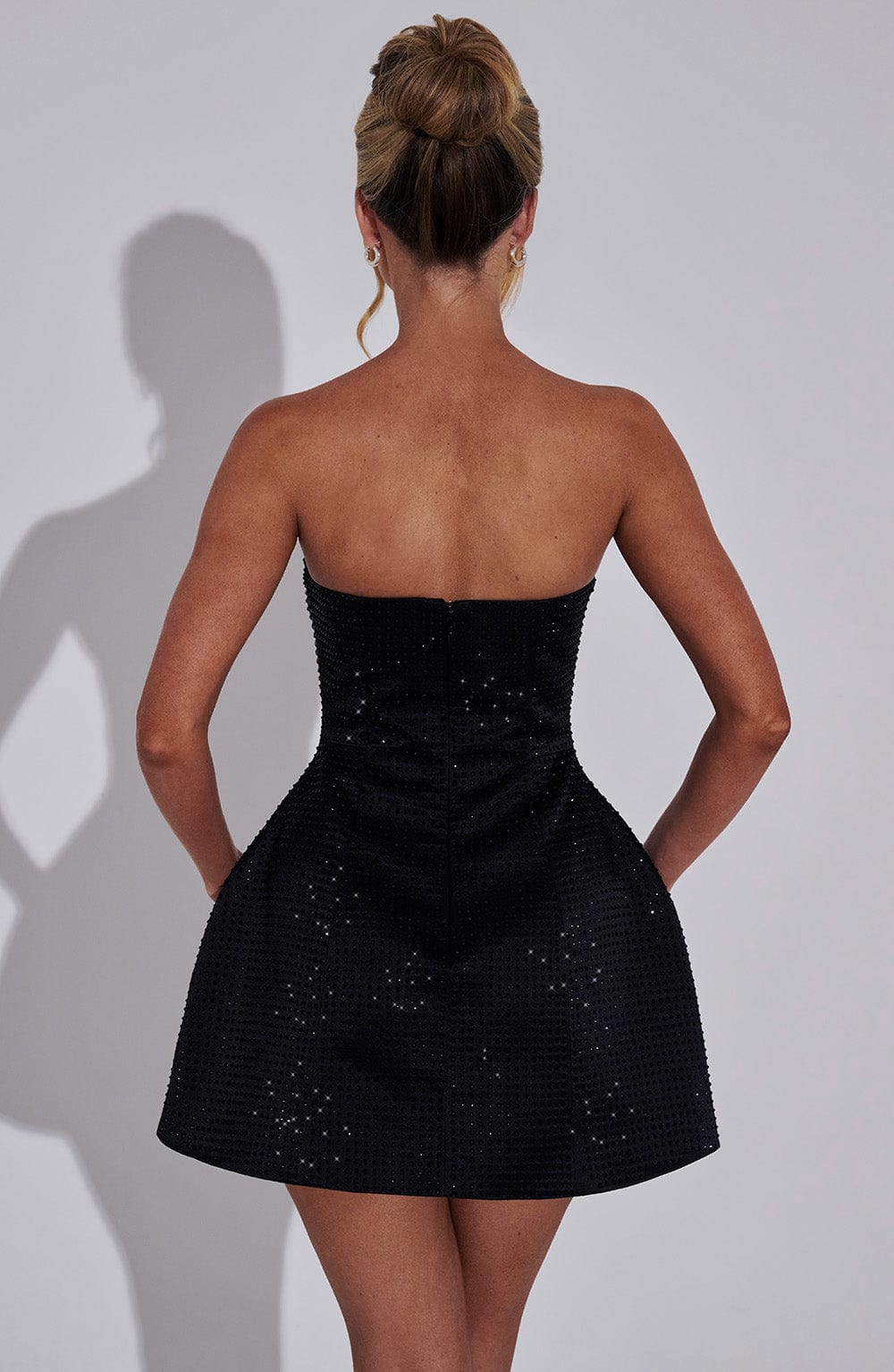minilena Paloma Mini Dress Black
