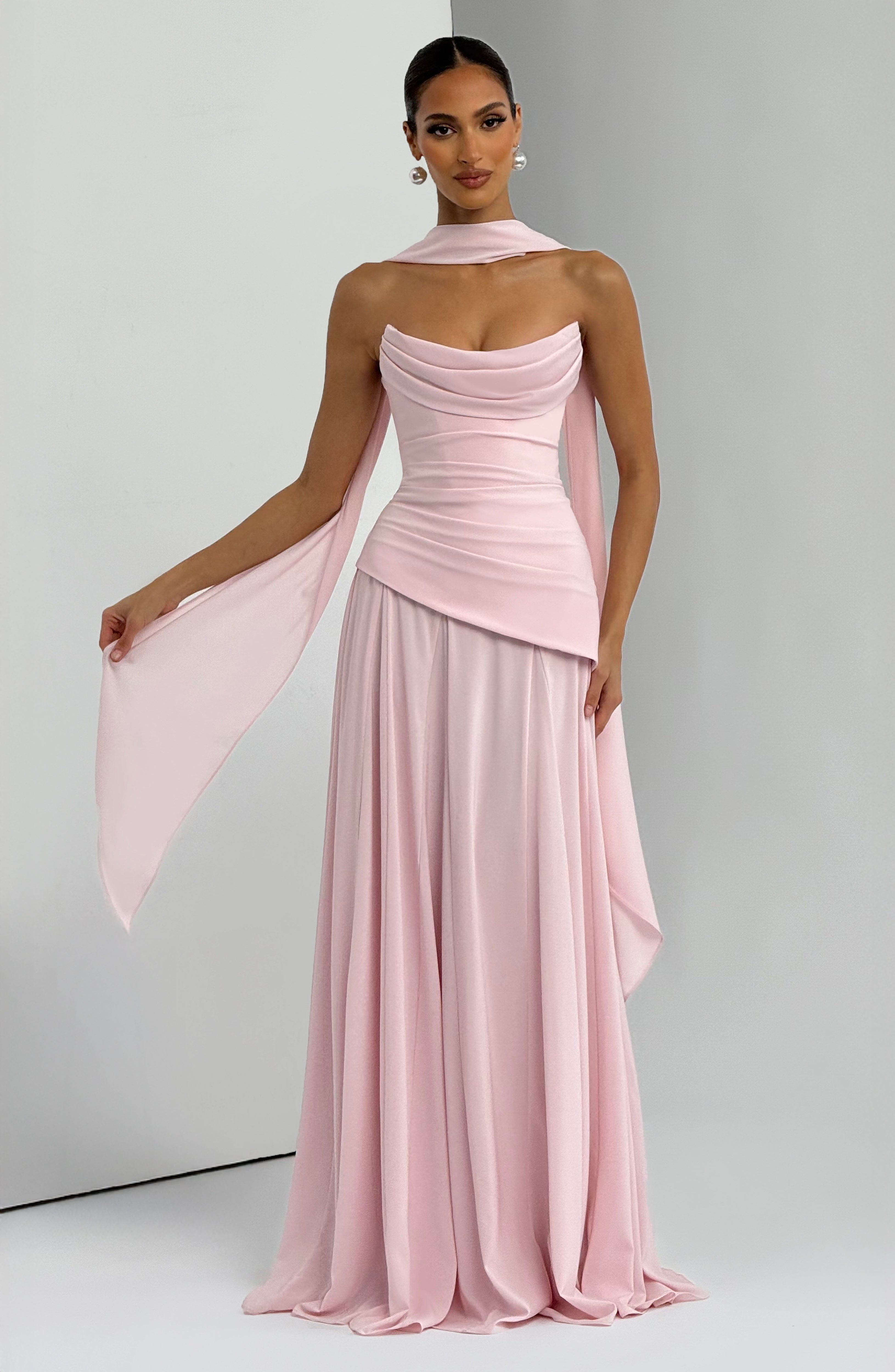 minilena Patricia Maxi Dress Blush