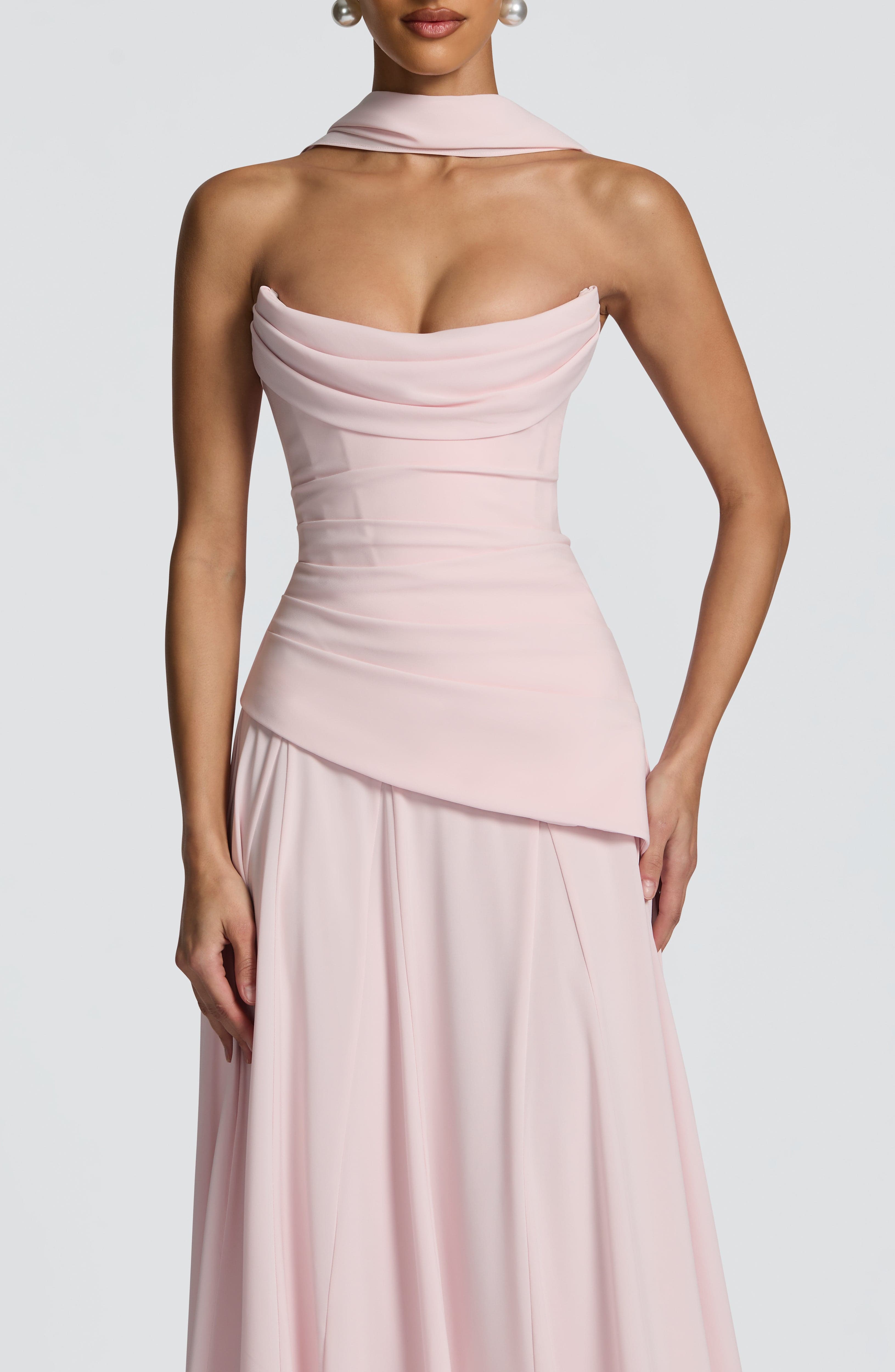minilena Patricia Maxi Dress Blush