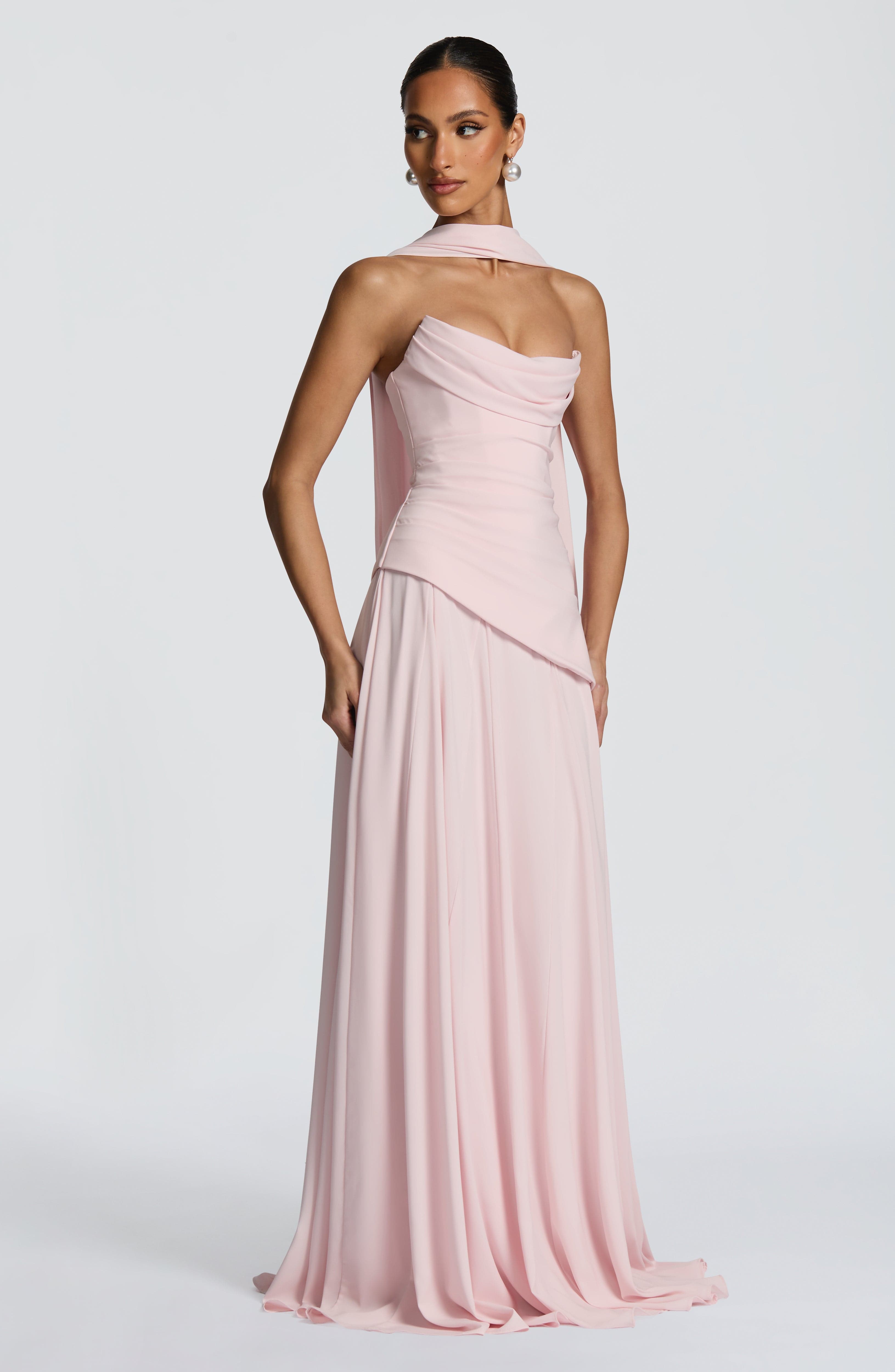 minilena Patricia Maxi Dress Blush