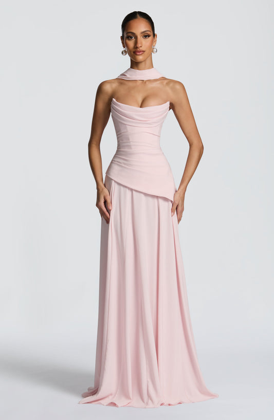 minilena Patricia Maxi Dress Blush