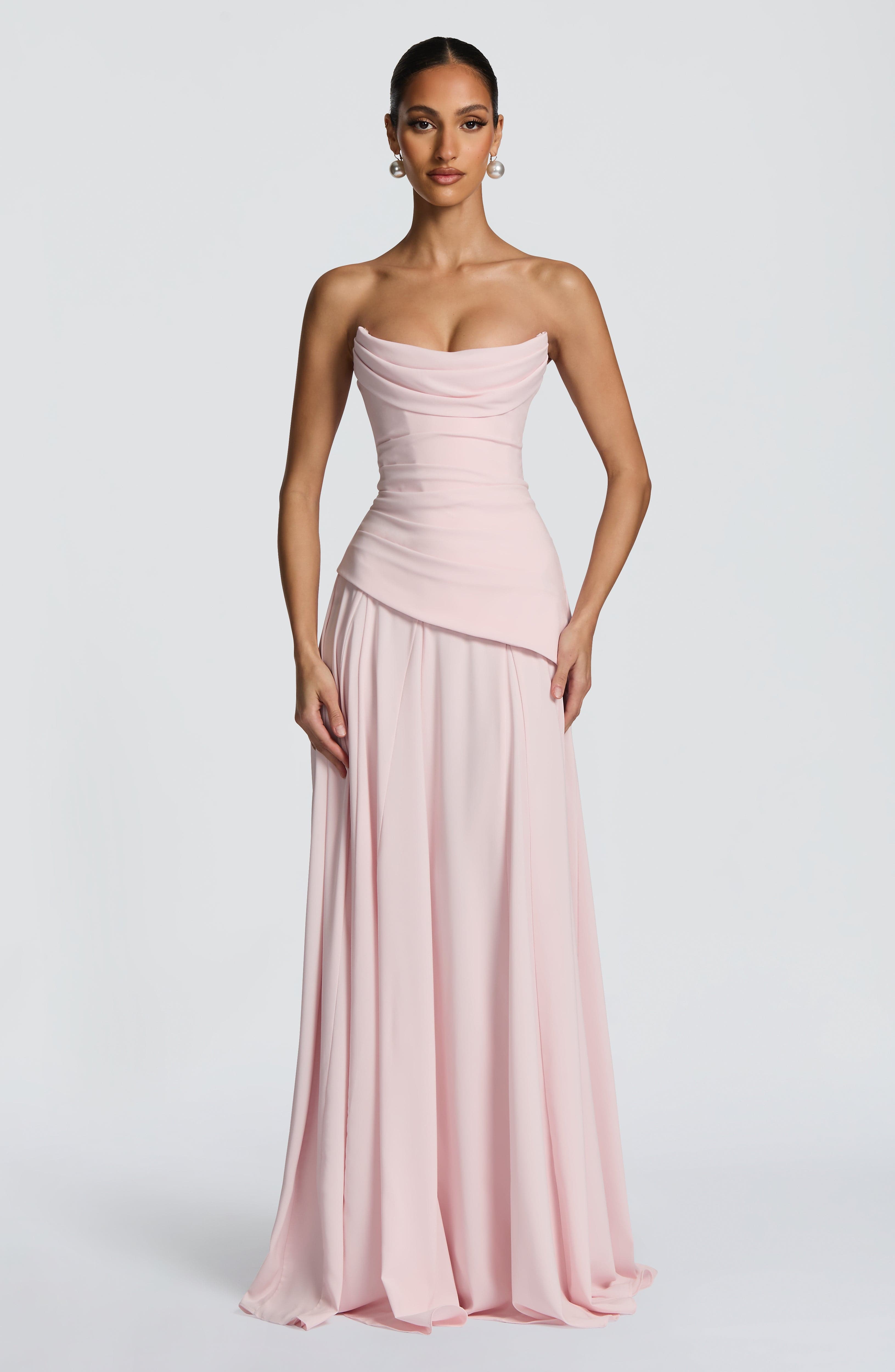 minilena Patricia Maxi Dress Blush