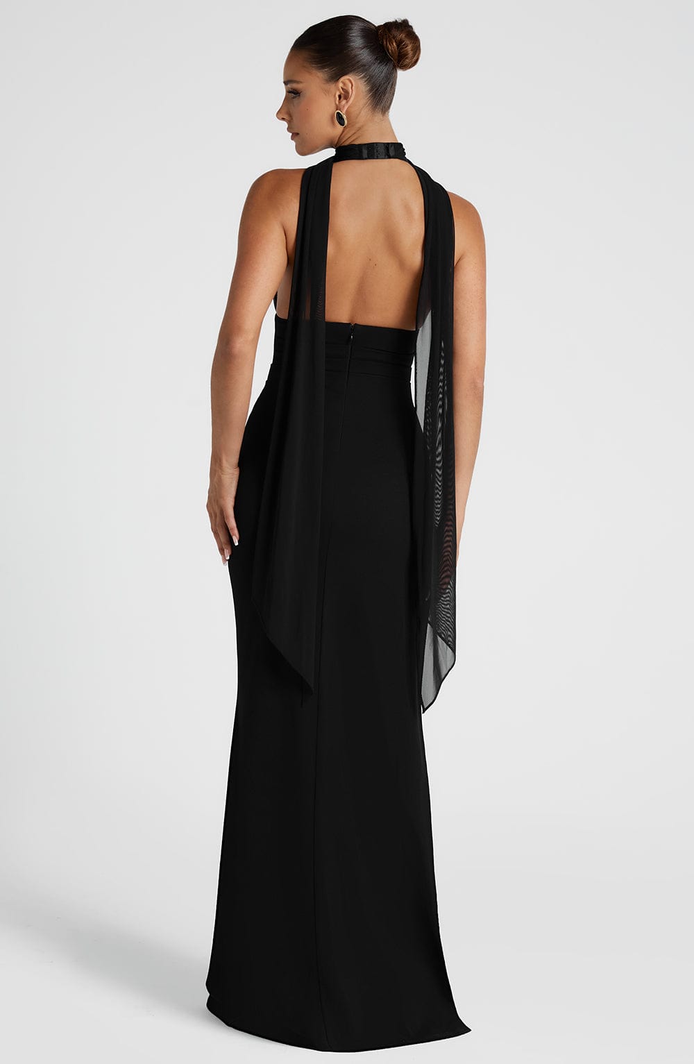 minilena Paulina Maxi Dress Black