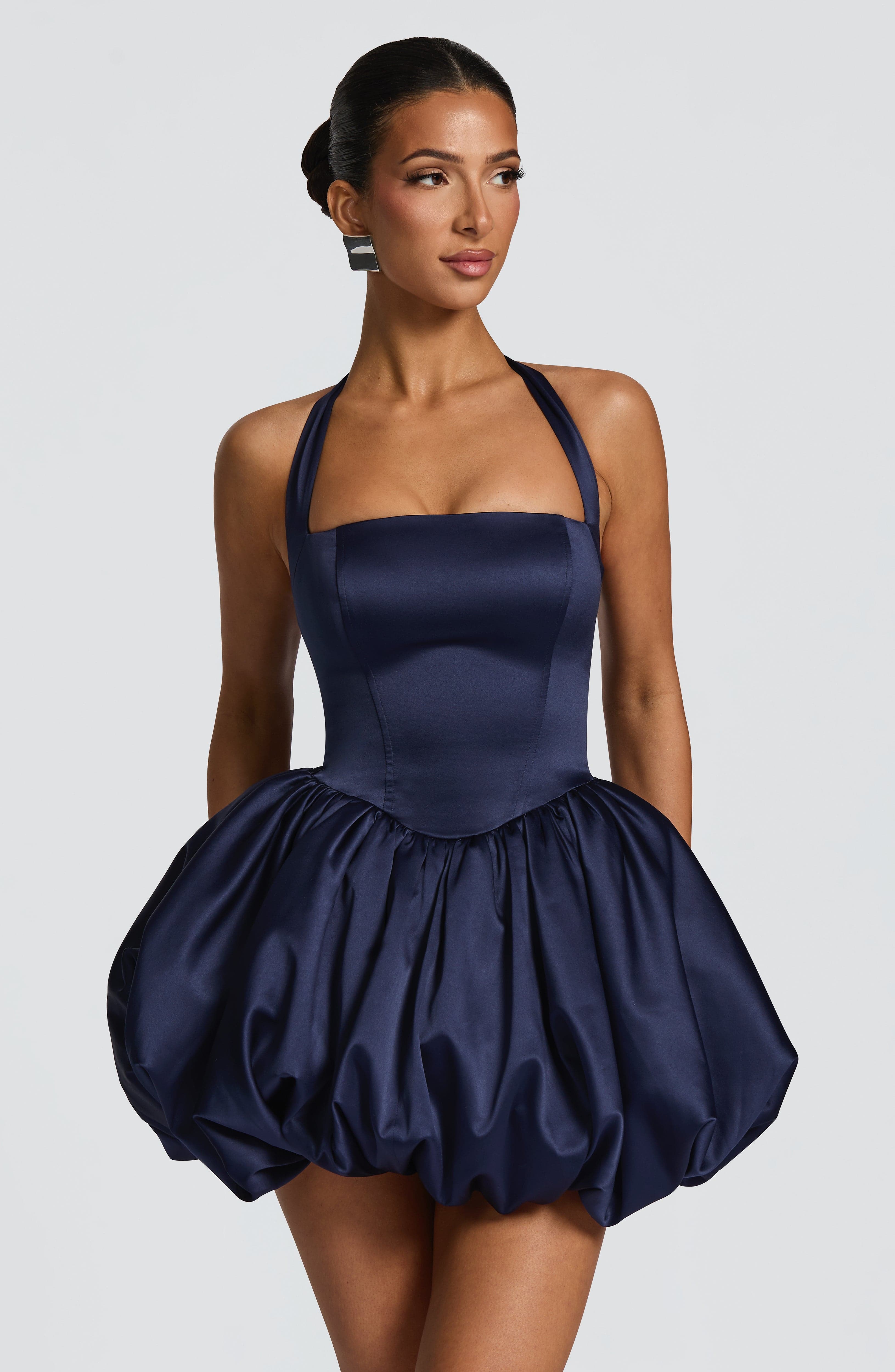 minilena Prudence Mini Dress Navy