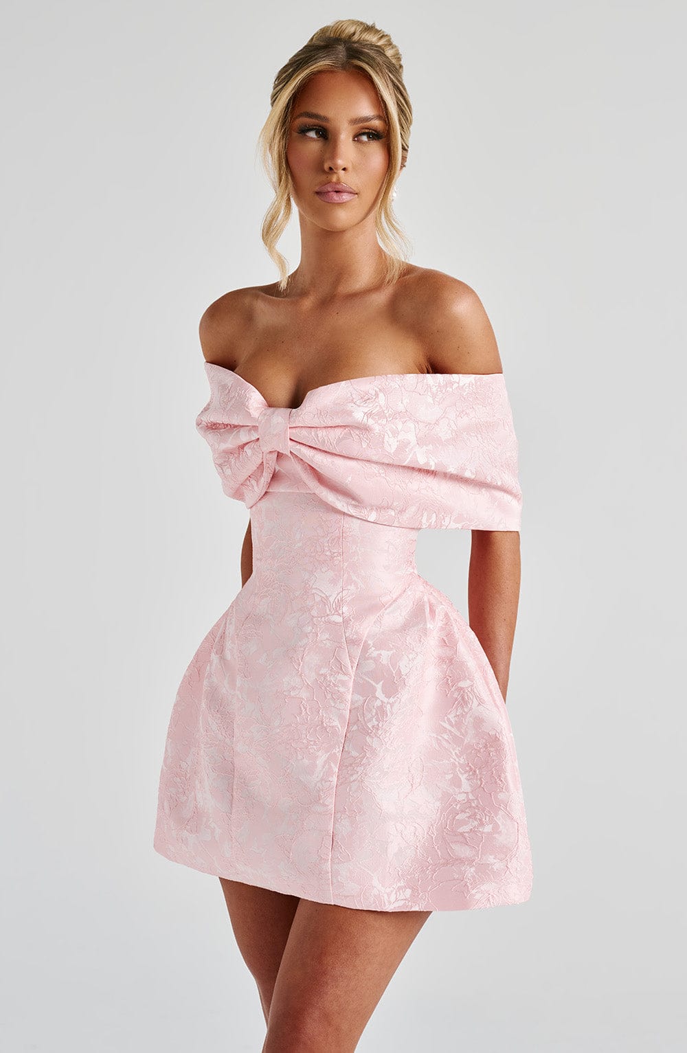 minilena Raquel Mini Dress Blush