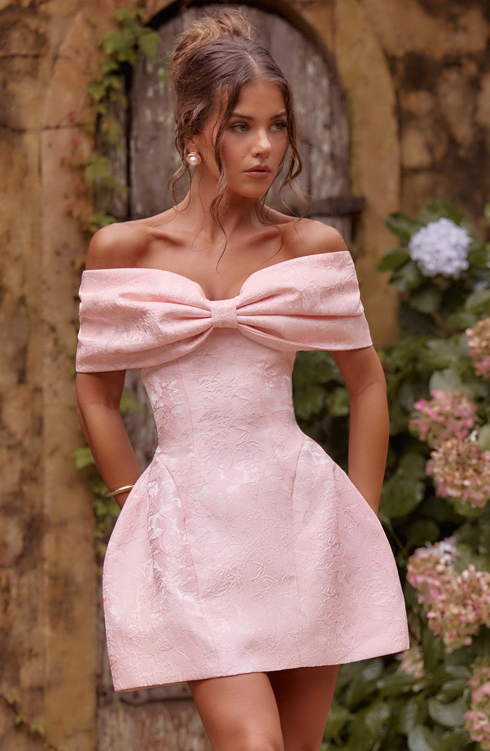 minilena Raquel Mini Dress Blush