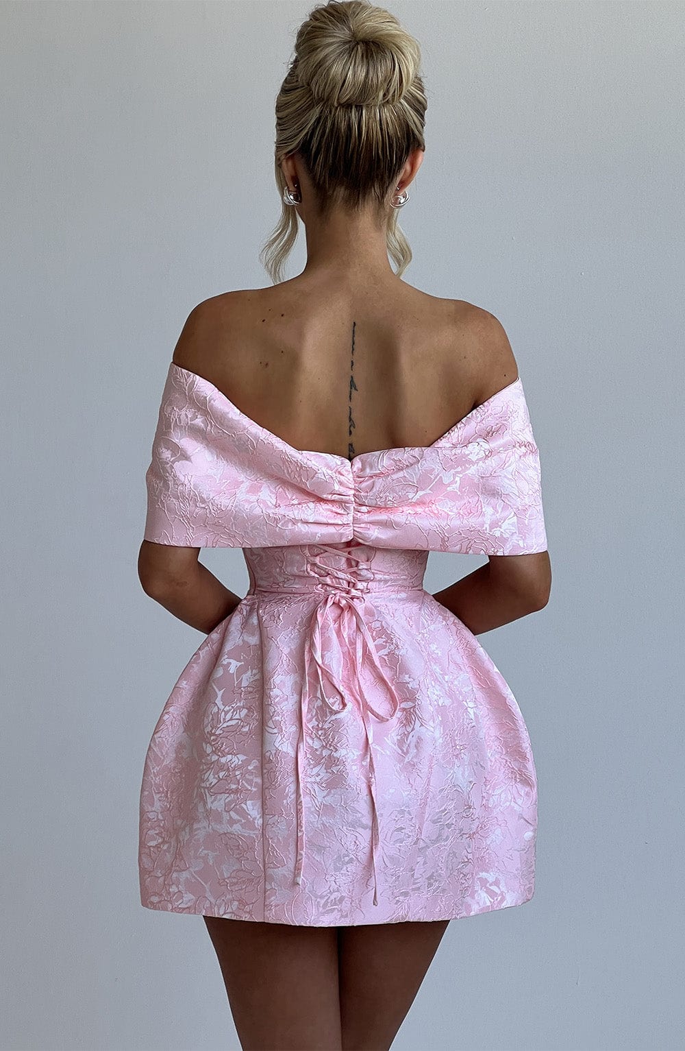minilena Raquel Mini Dress Blush