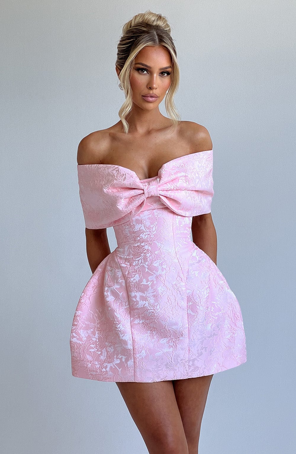 minilena Raquel Mini Dress Blush
