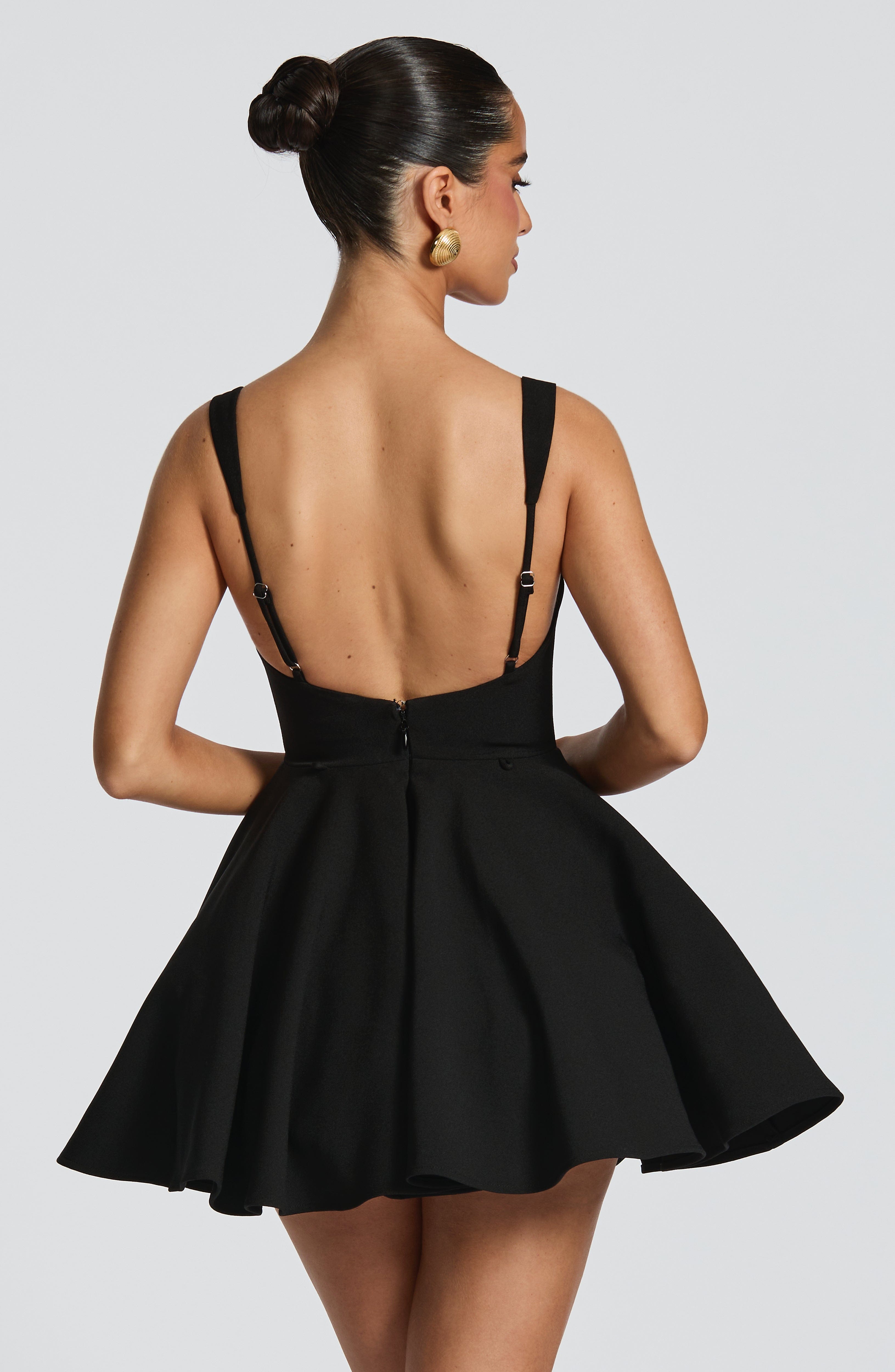 minilena Rue Mini Dress Black