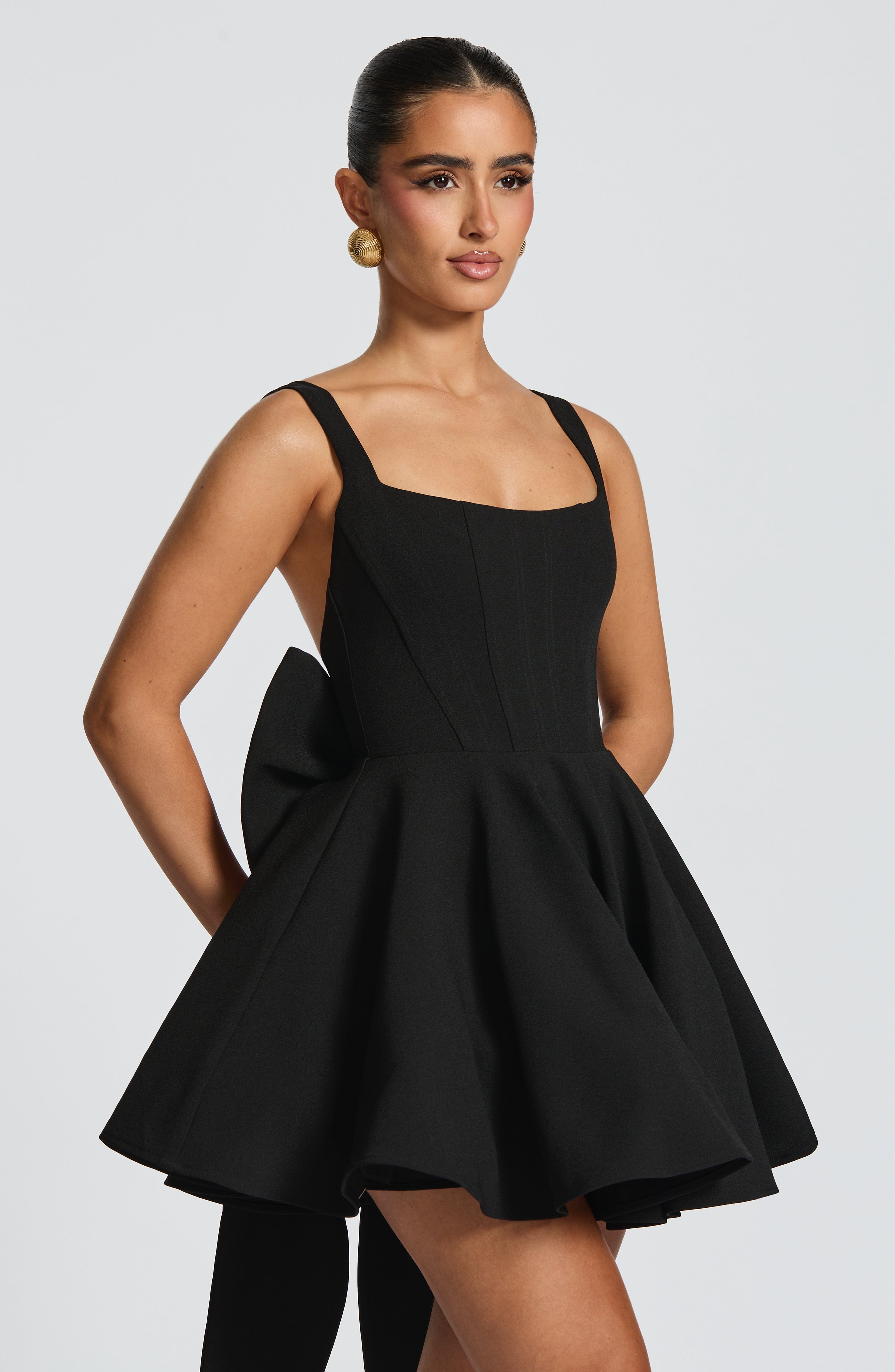minilena Rue Mini Dress Black
