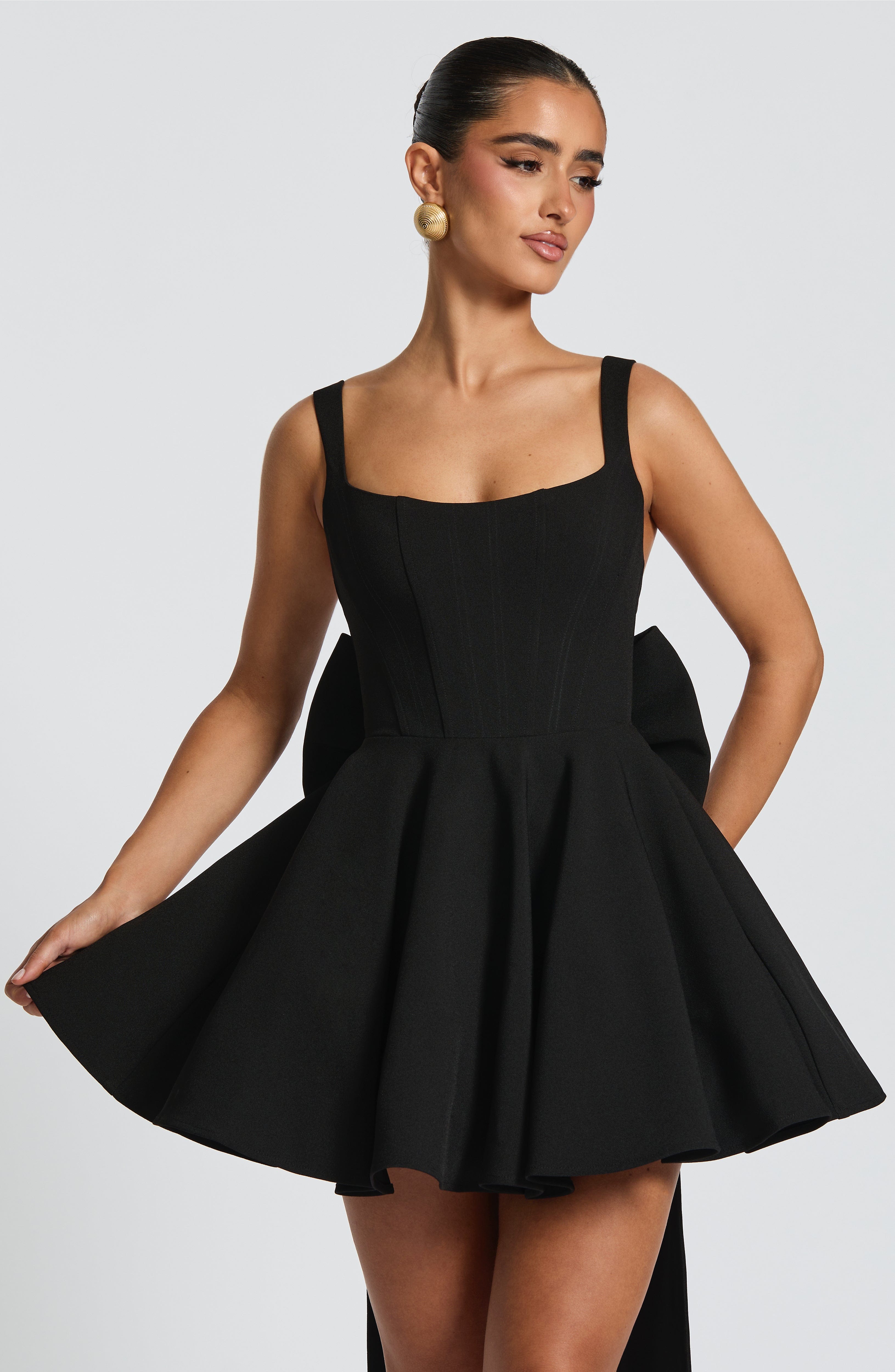 minilena Rue Mini Dress Black