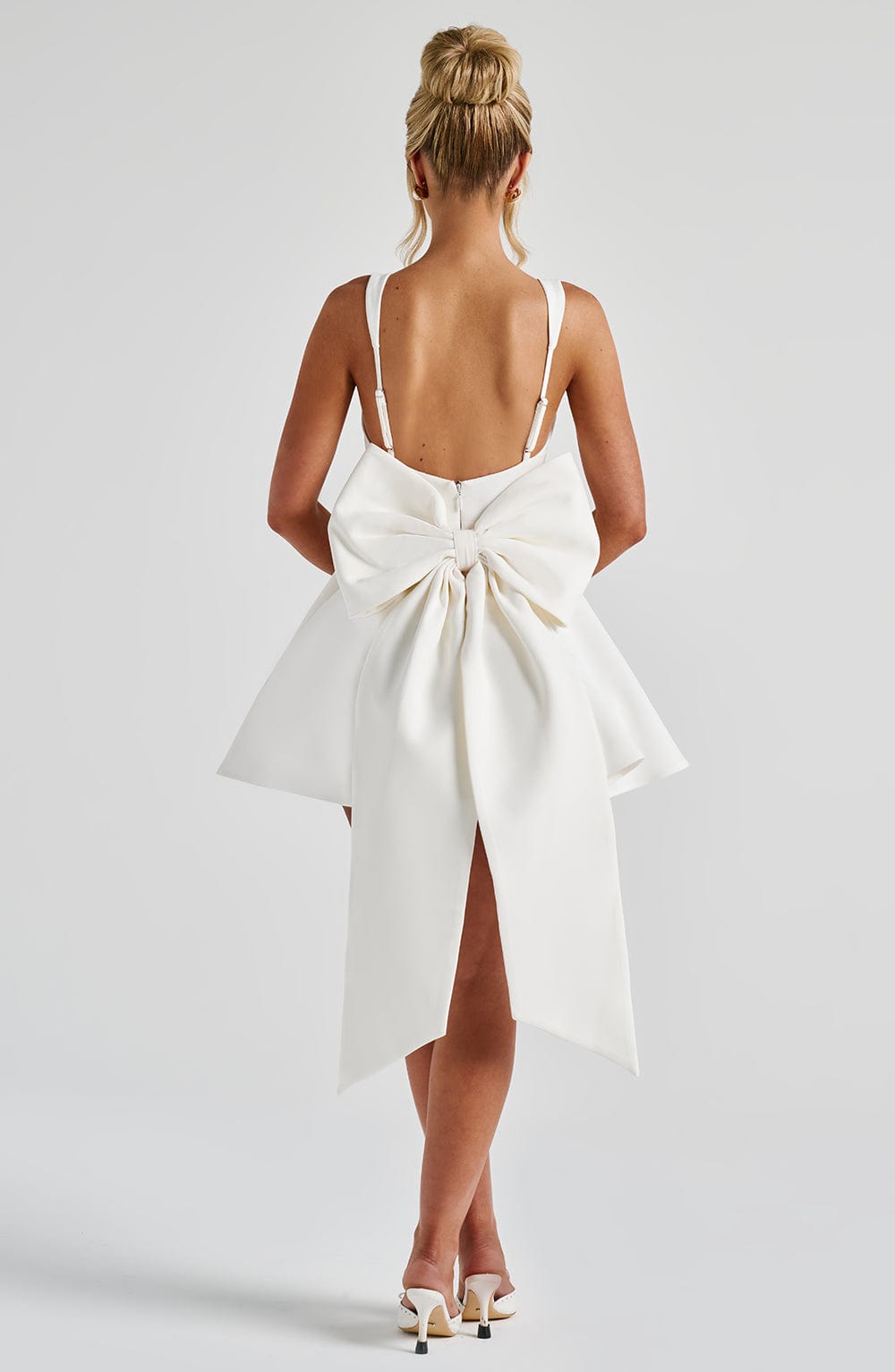minilena Rue Mini Dress Ivory