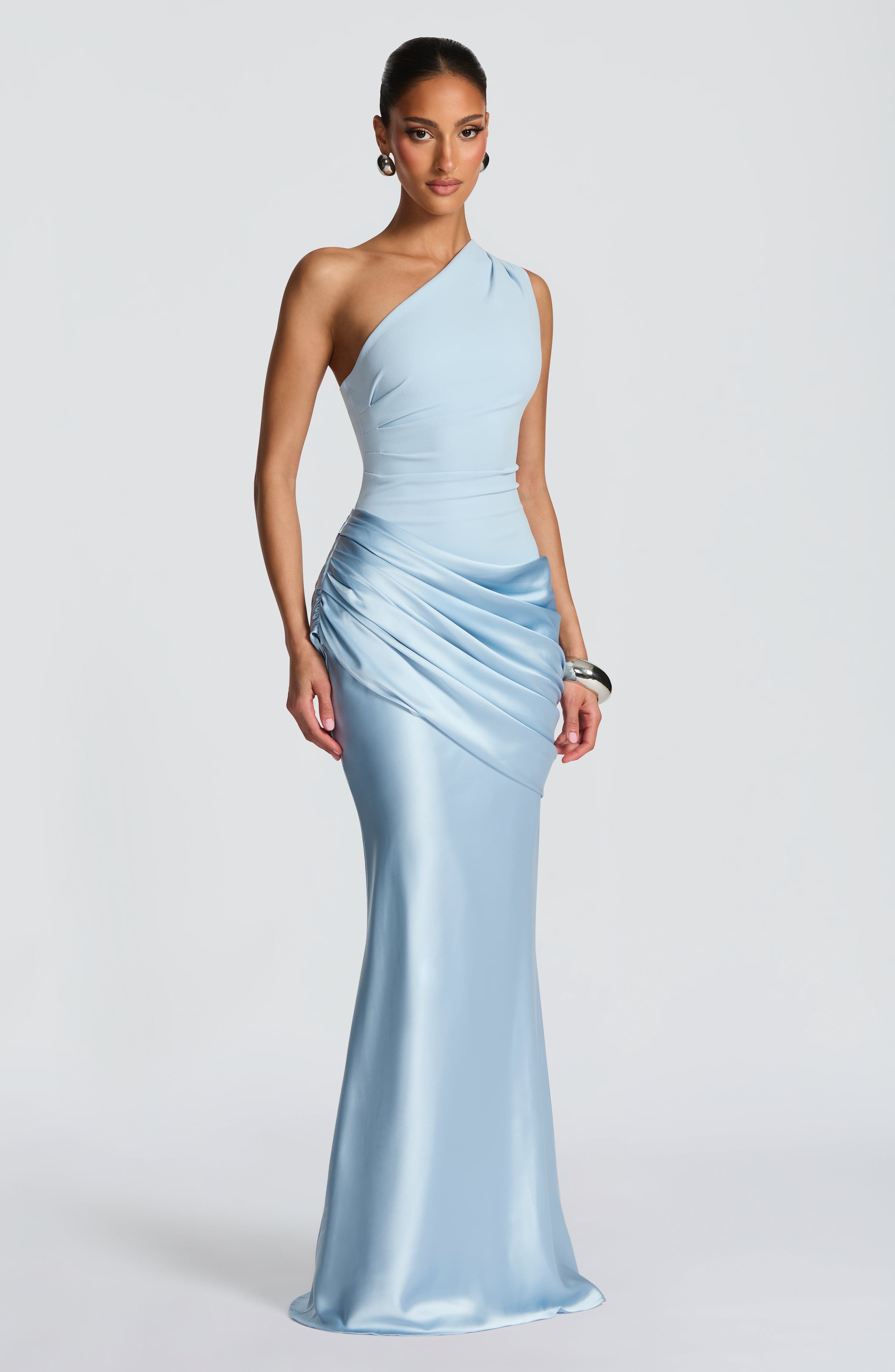 minilena Sadona Maxi Dress Glacier Blue