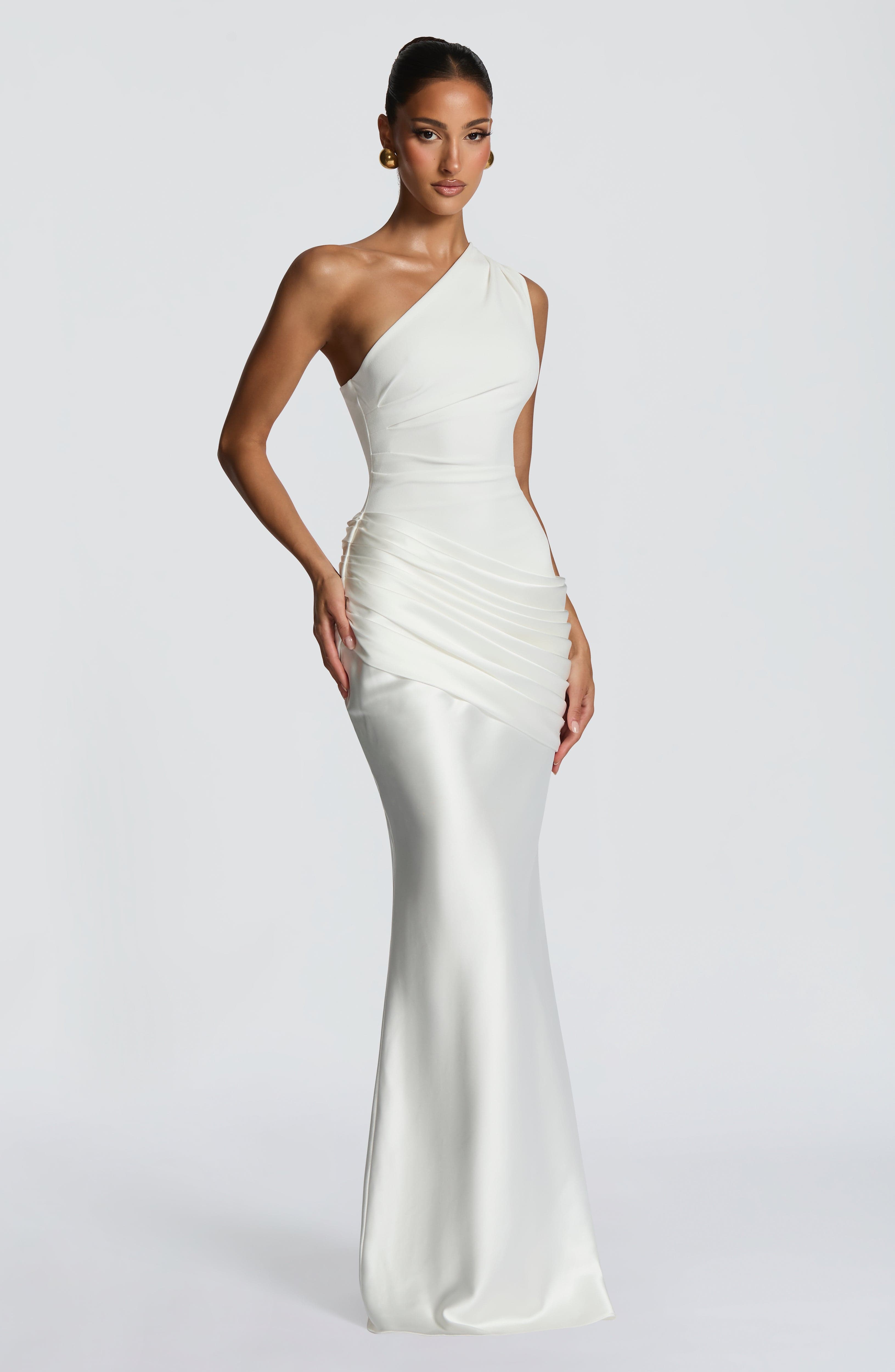 minilena Sadona Maxi Dress Ivory
