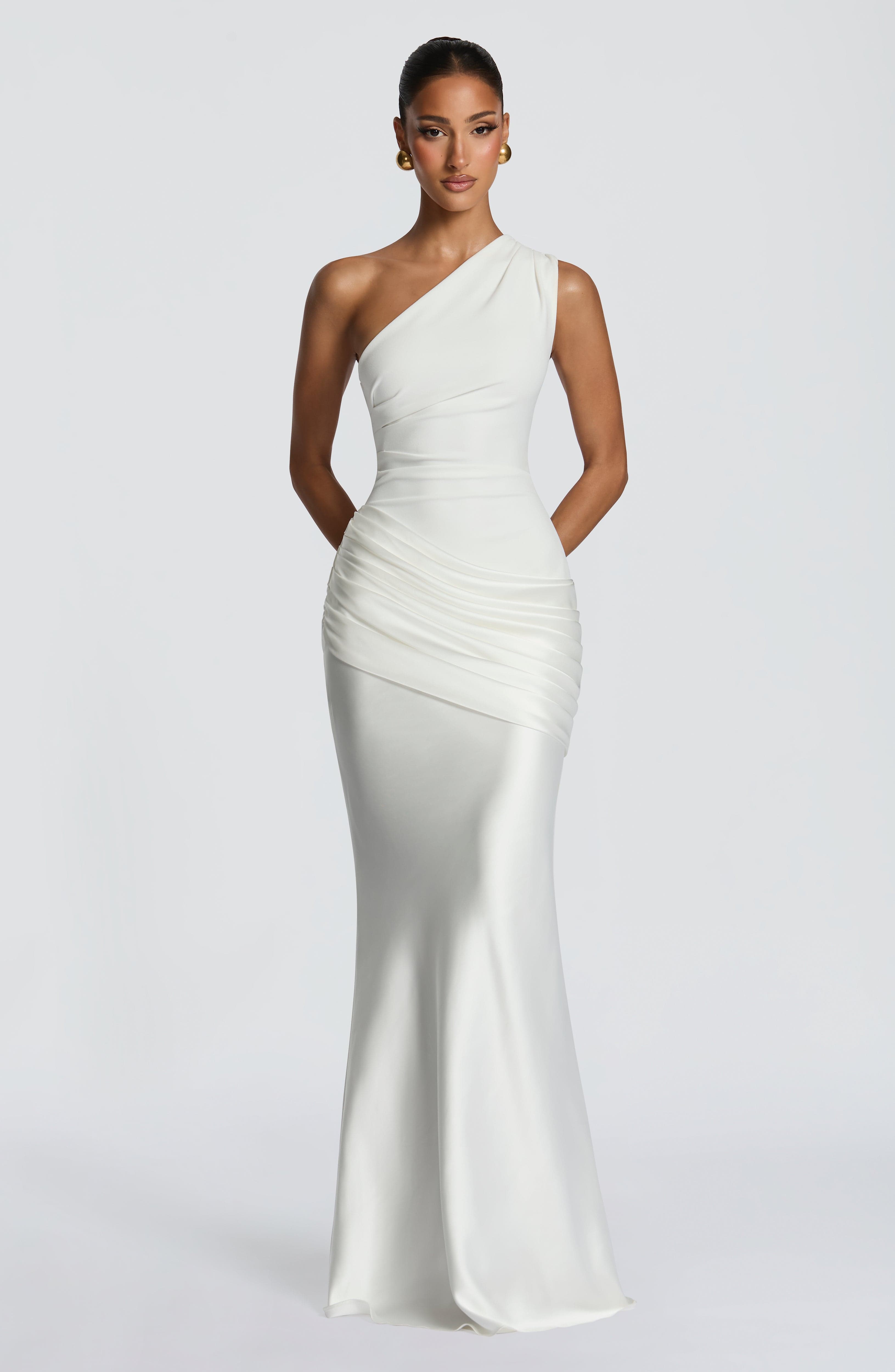 minilena Sadona Maxi Dress Ivory
