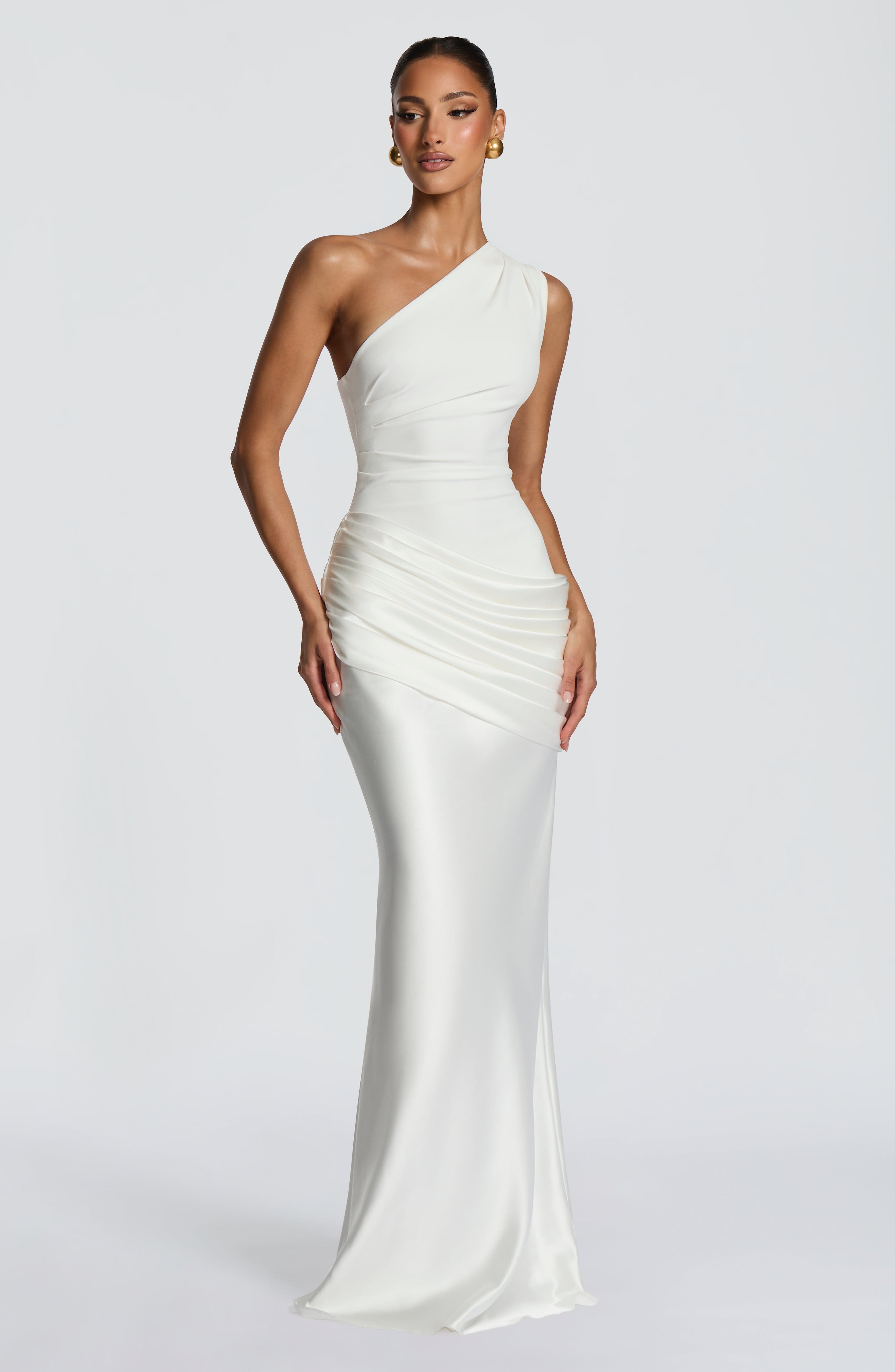 minilena Sadona Maxi Dress Ivory