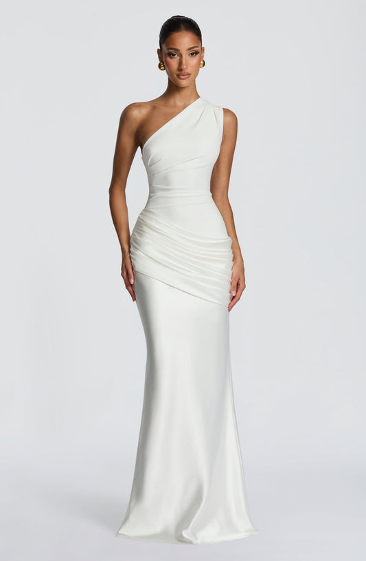 minilena Sadona Maxi Dress Ivory