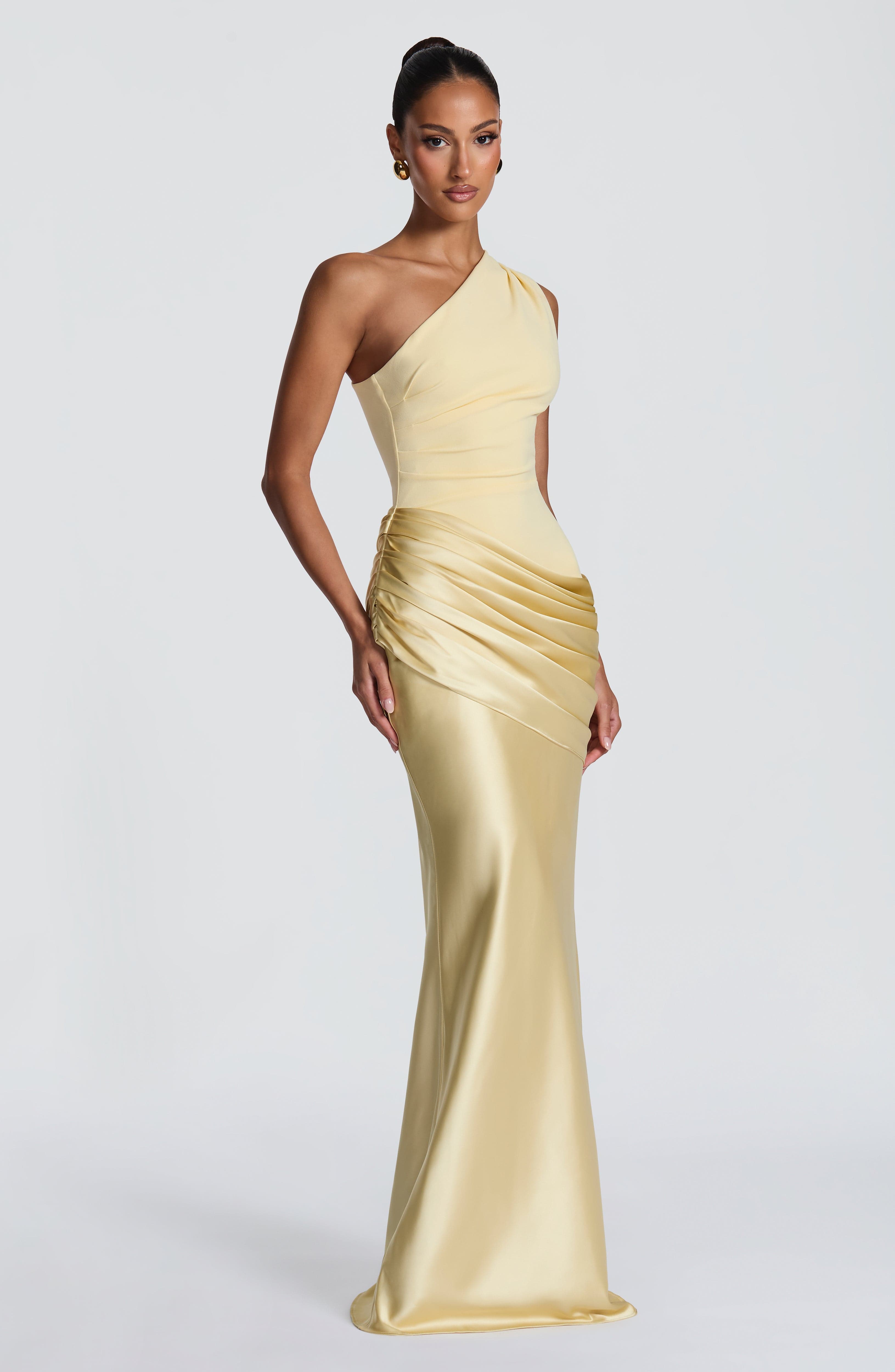 minilena Sadona Maxi Dress Lemon