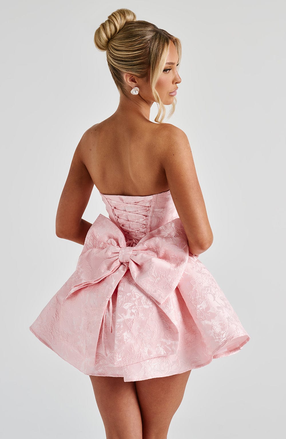 minilena Salome Mini Dress Blush