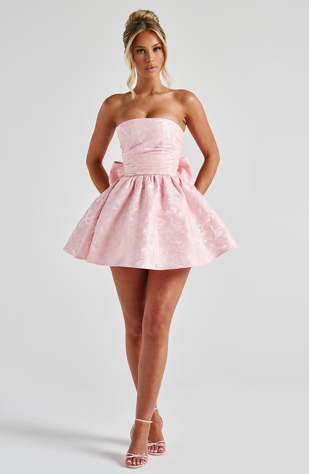 minilena Salome Mini Dress Blush