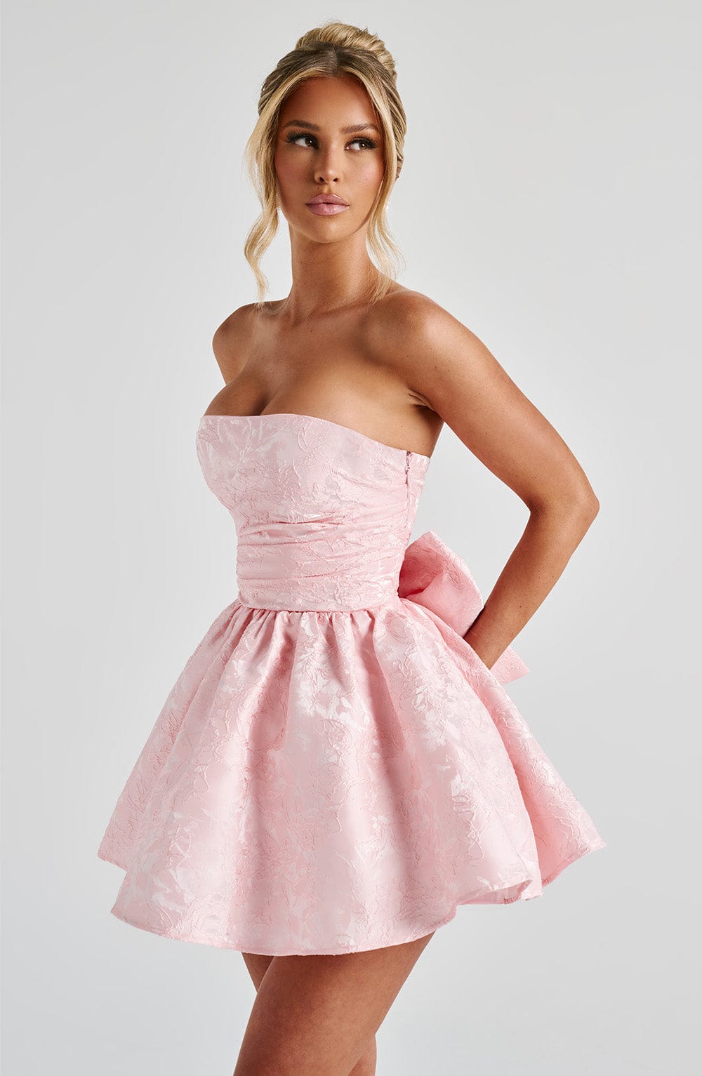 minilena Salome Mini Dress Blush