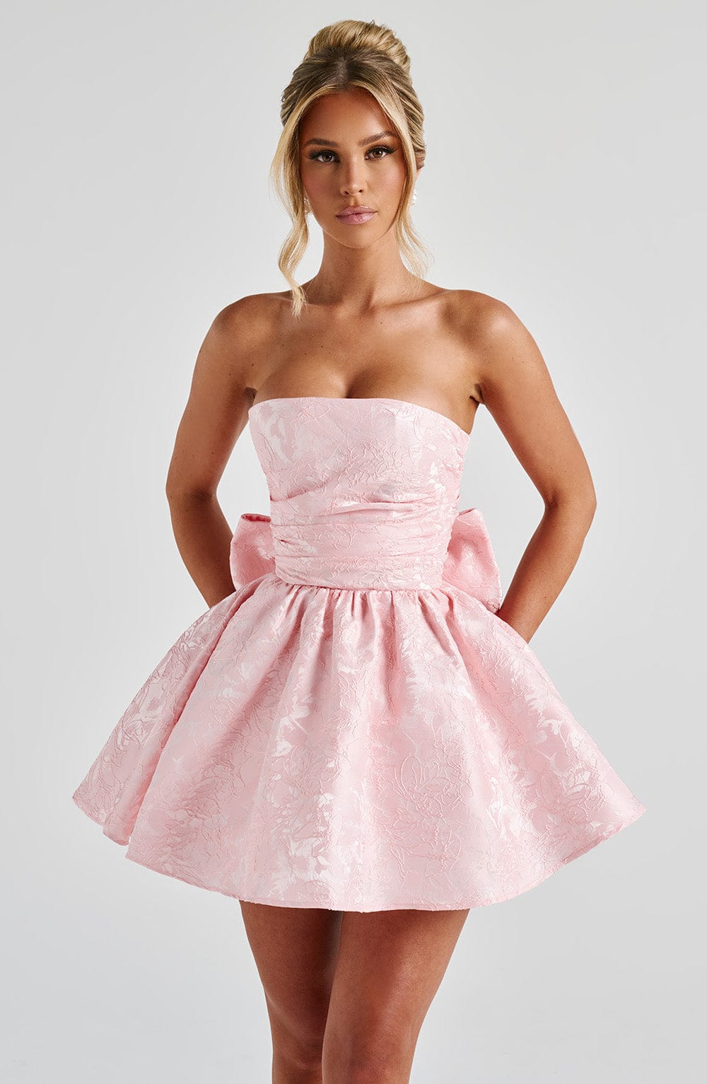 minilena Salome Mini Dress Blush