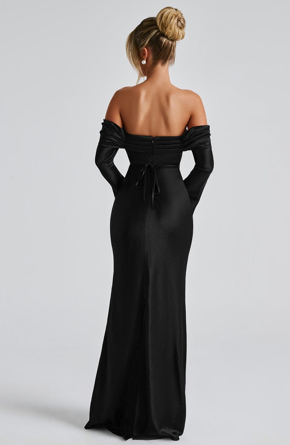 minilena Selene Maxi Dress Black