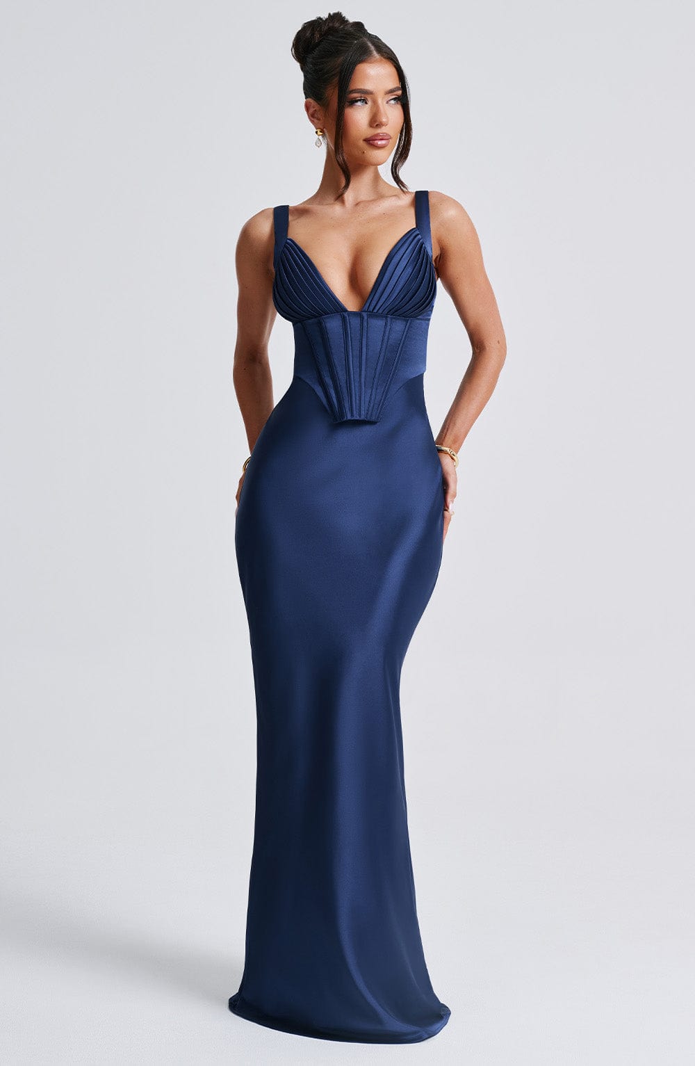 minilena Shae Maxi Dress Navy