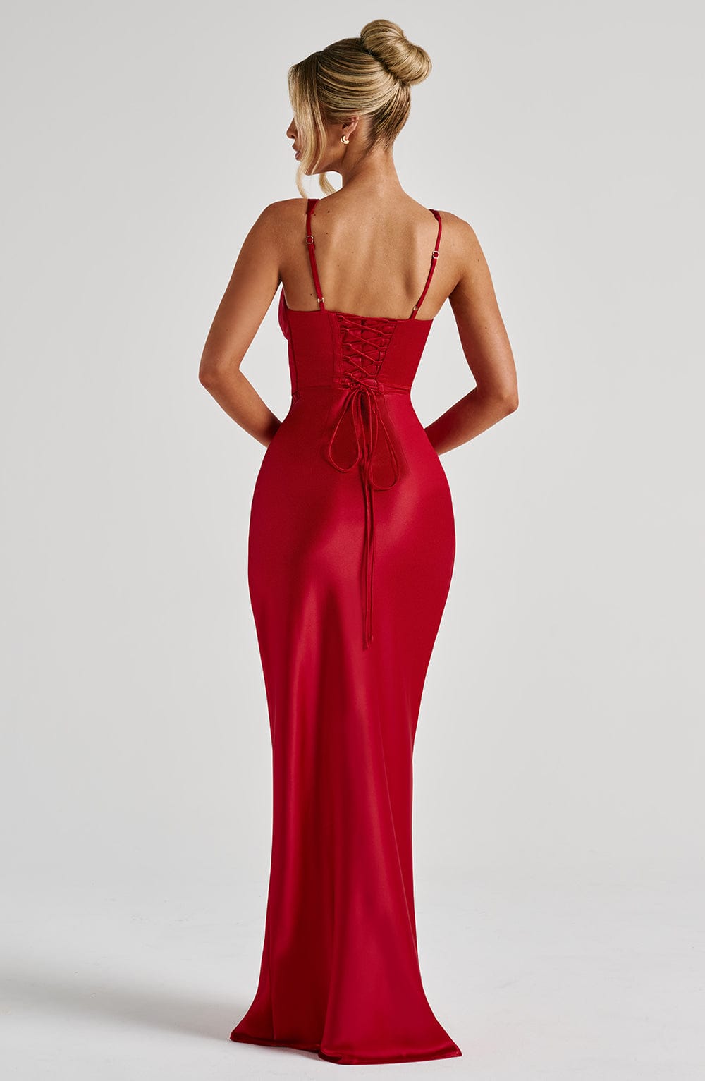 minilena Shae Maxi Dress Red