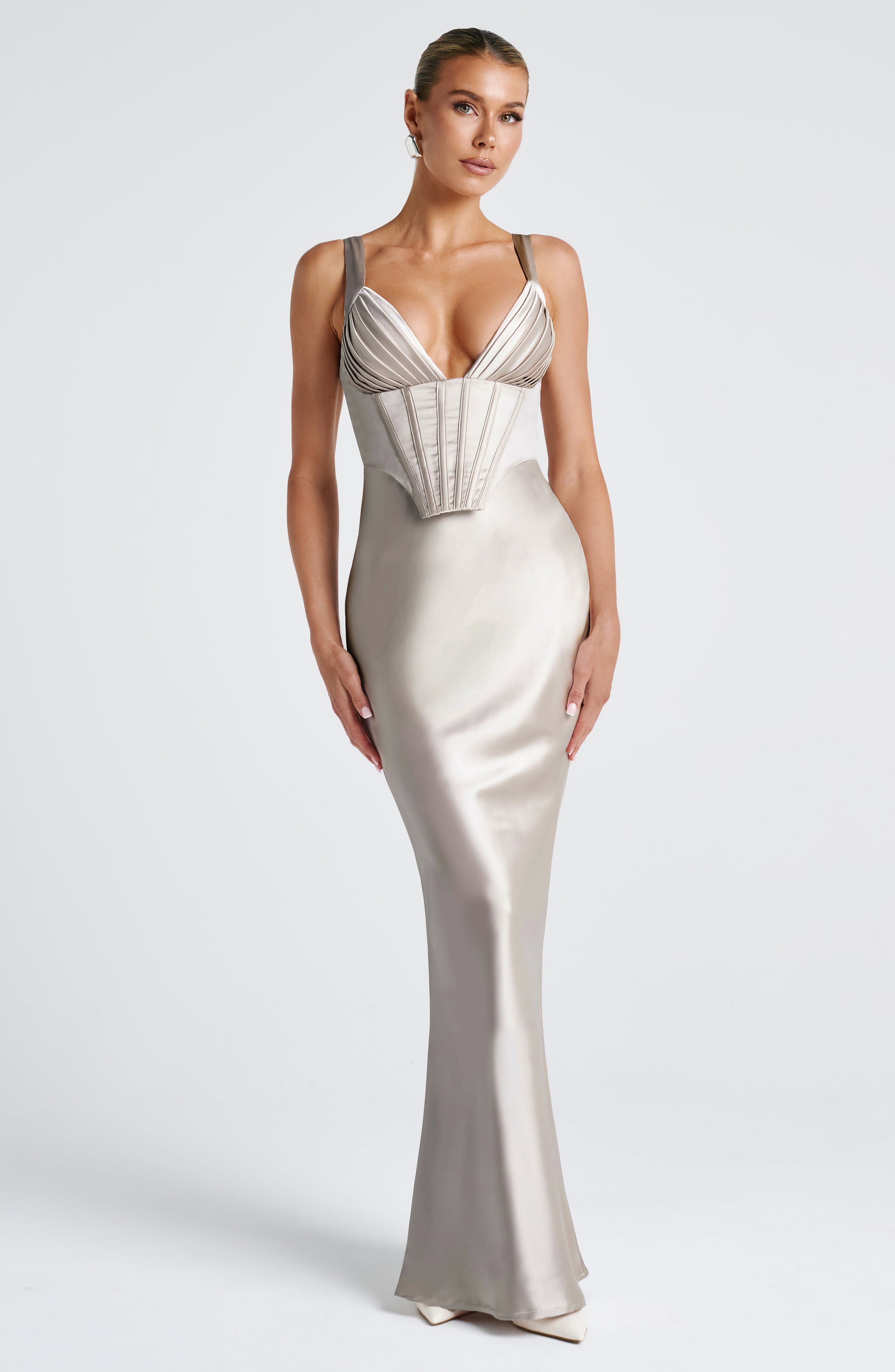 minilena Shae Maxi Dress Shell