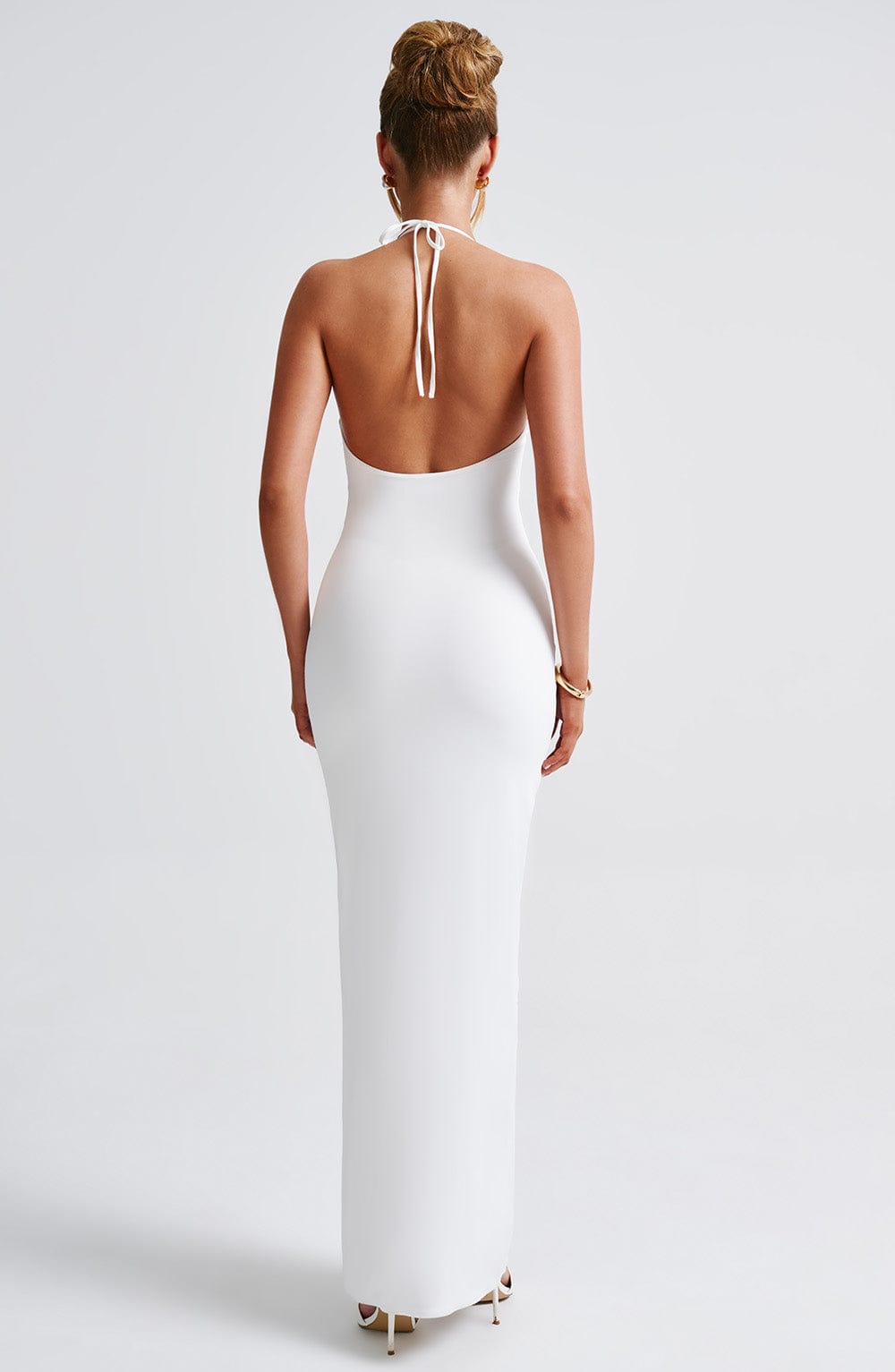 minilena Siaira Maxi Dress White