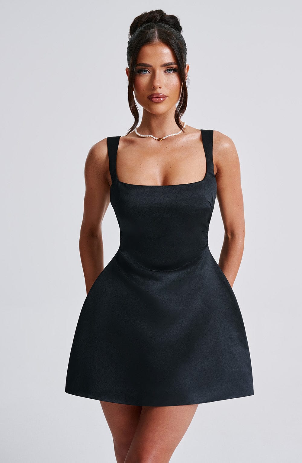 minilena Sofie Mini Dress Black