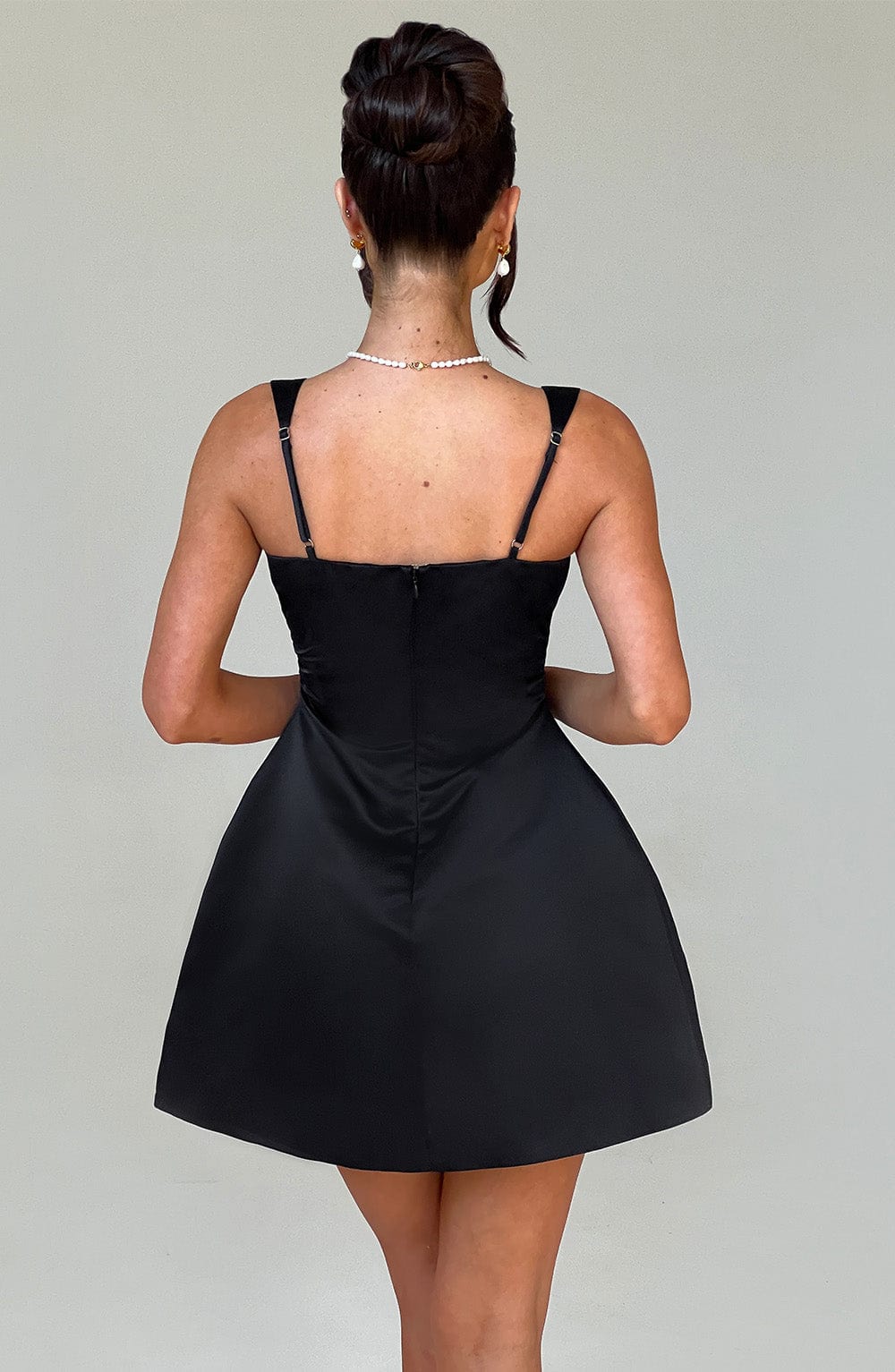 minilena Sofie Mini Dress Black