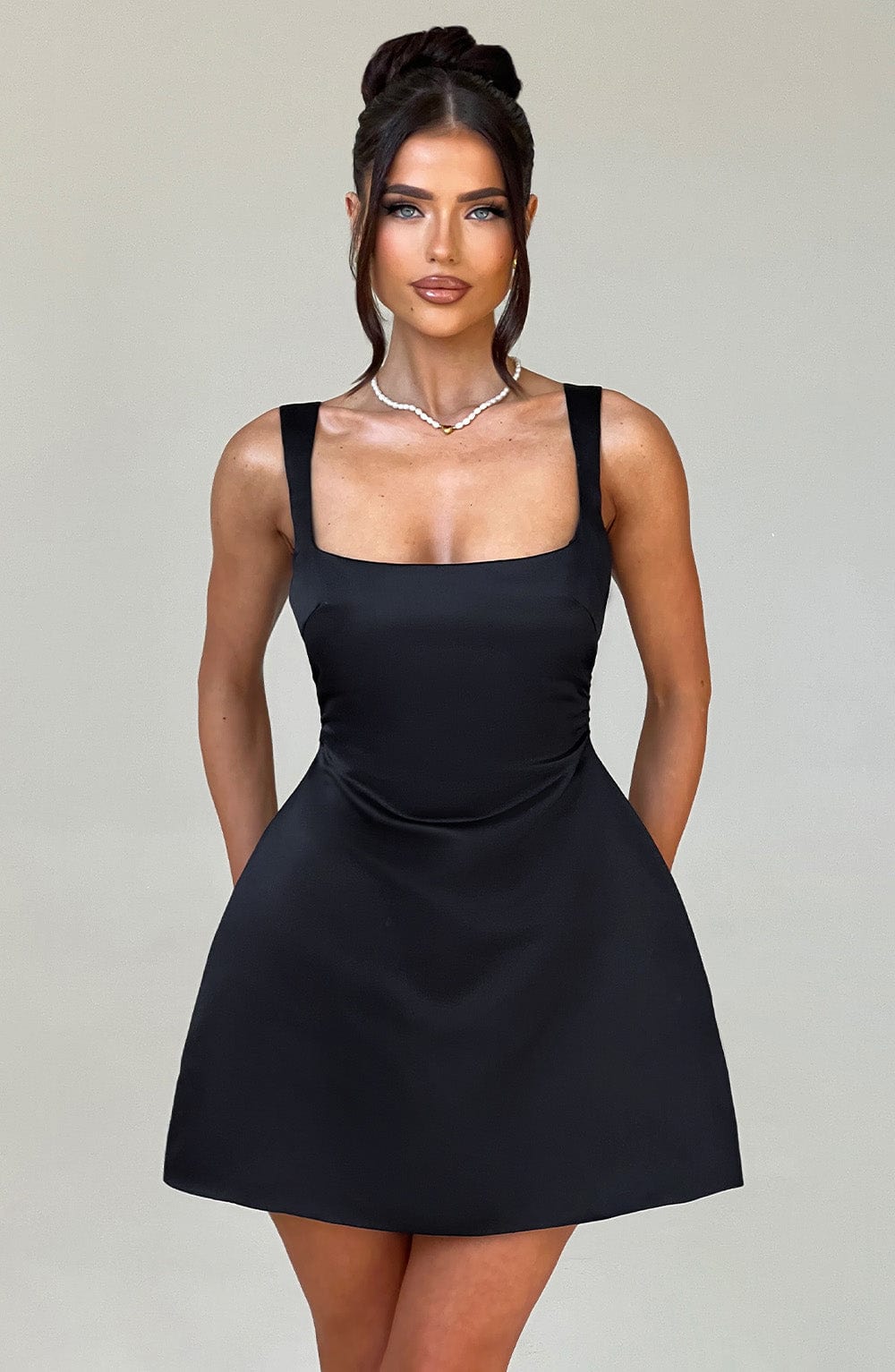 minilena Sofie Mini Dress Black